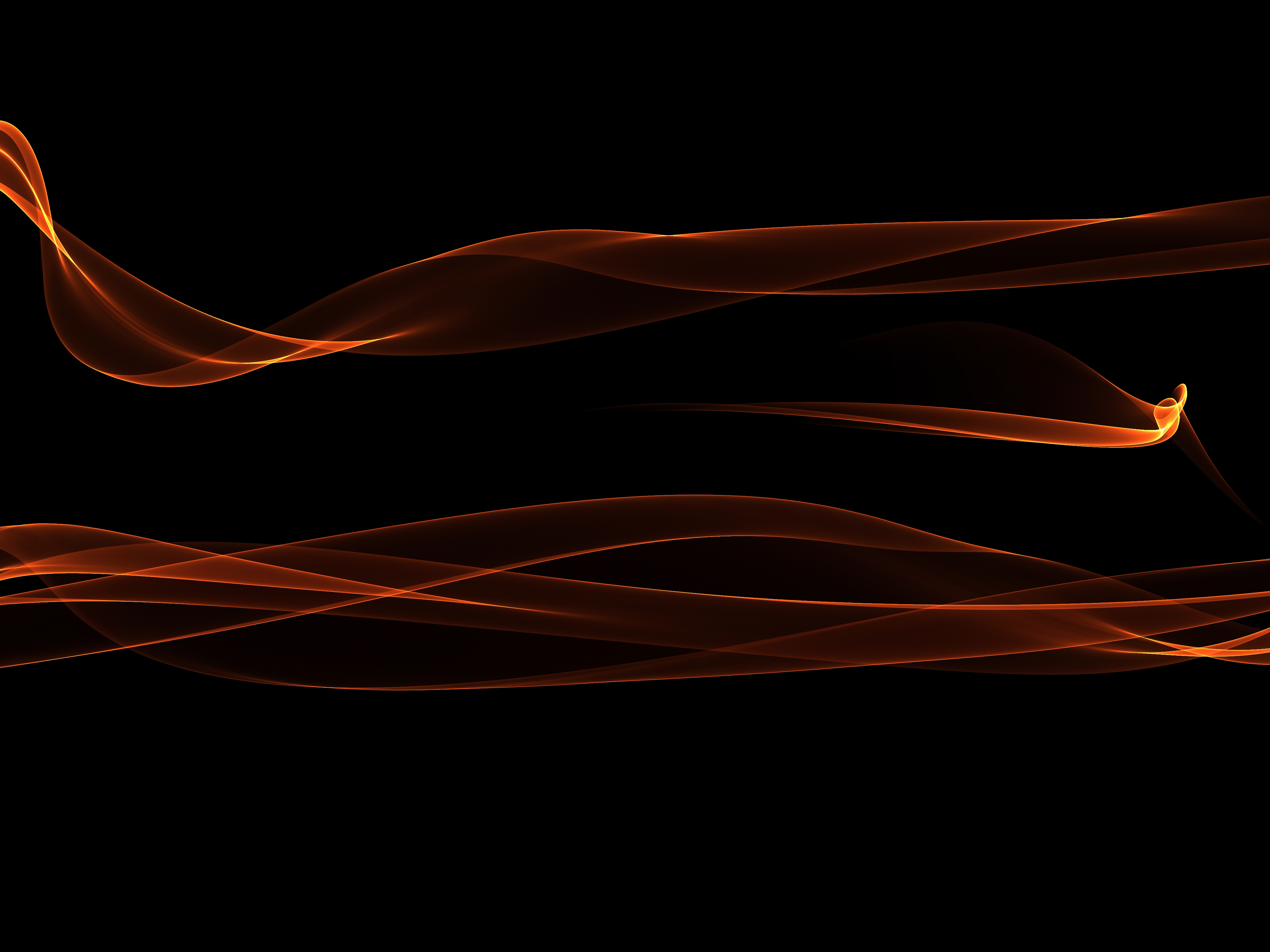Abstract light flames - orange photo