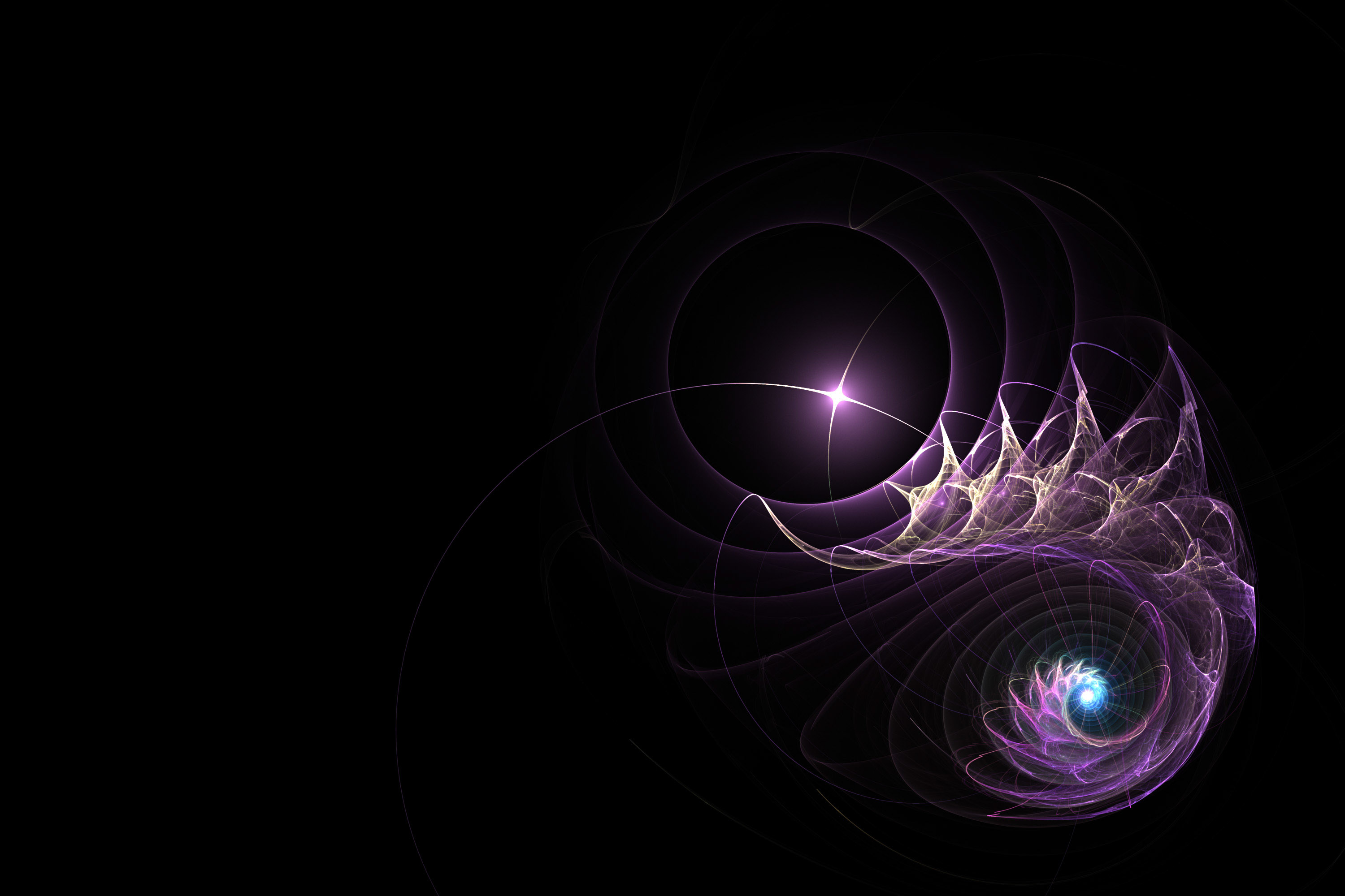 fractal texture spiral wallpaper purple light abstract stock image ...