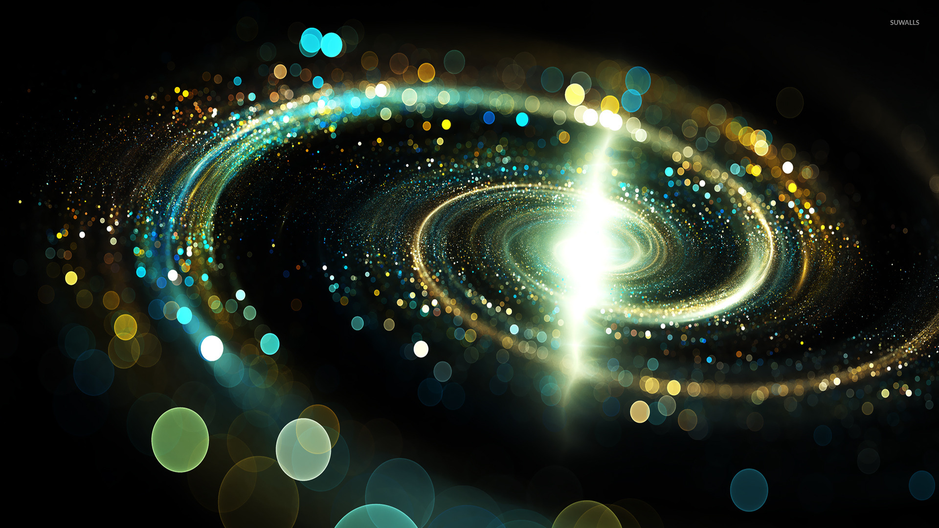 Glowing spiral wallpaper - Abstract wallpapers - #21904