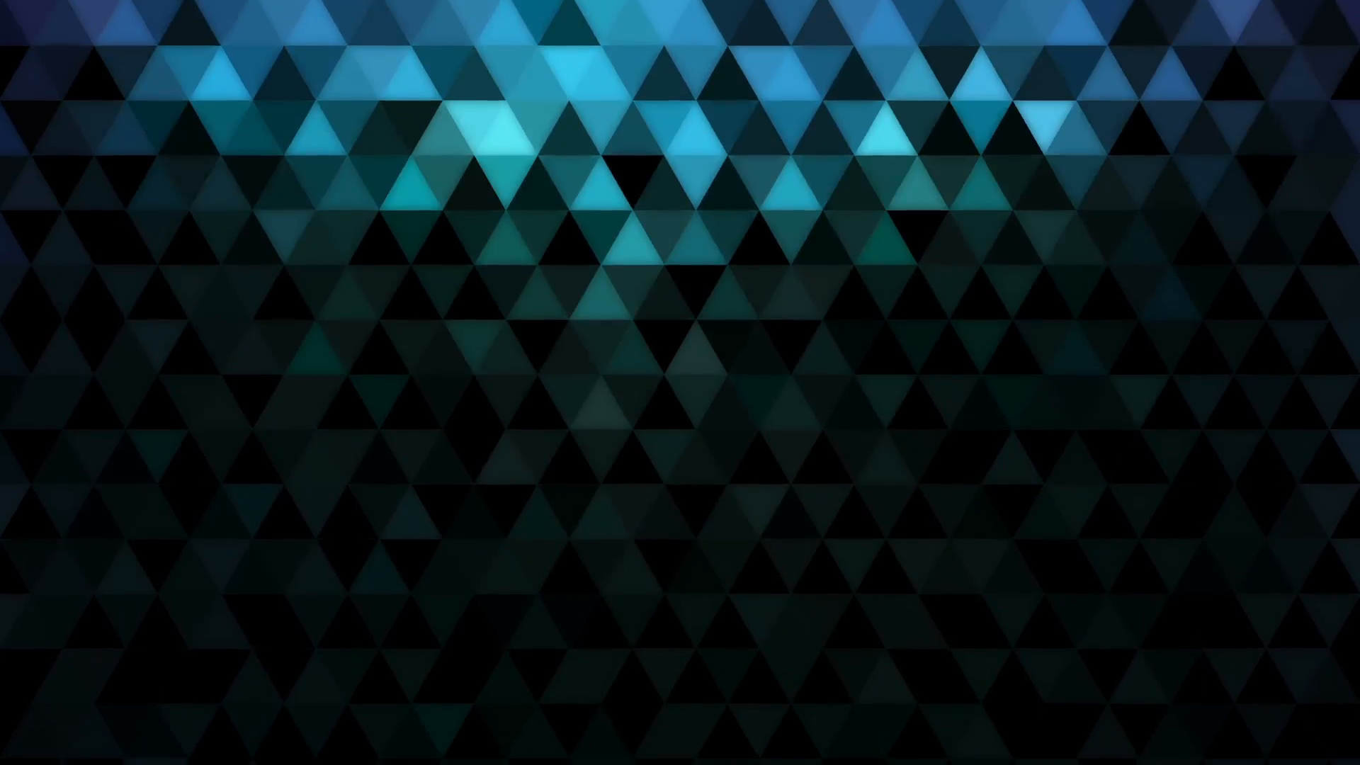 Abstract animation with glittering triangle pattern growing and ...