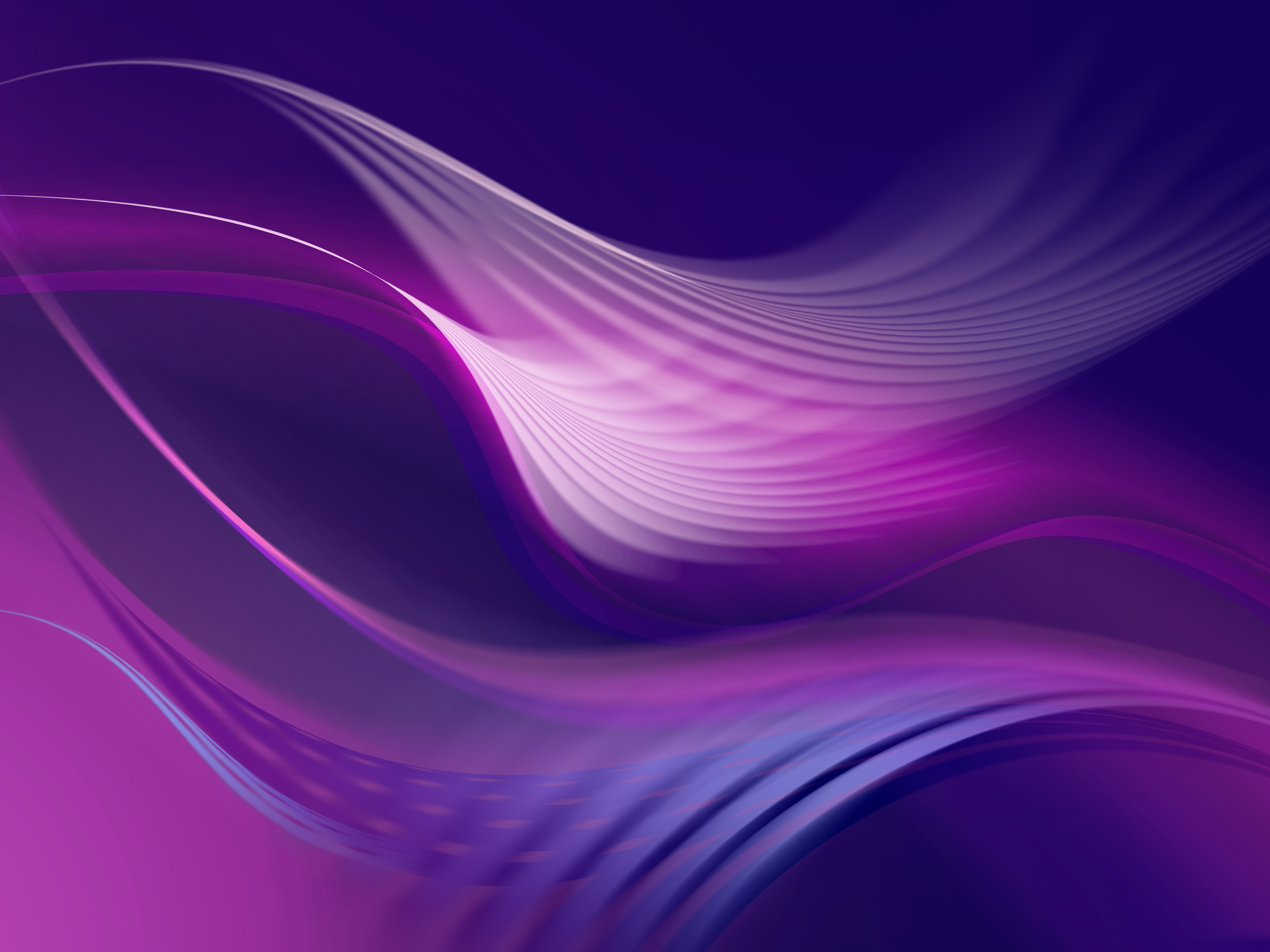 Wallpaper Purple, Waves, 4K, Abstract, #626