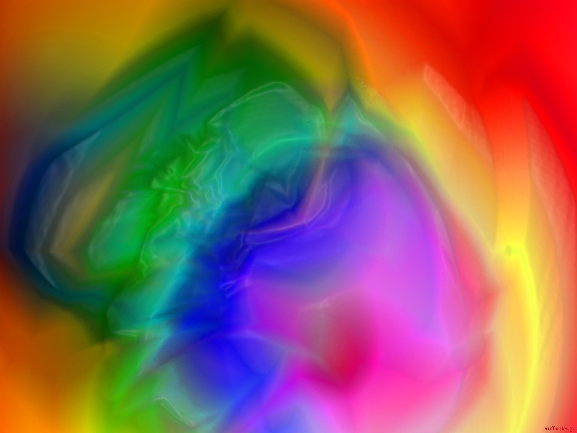 Abstract Rainbow Wallpapers Free Mekamak | HD Wallpapers | Pinterest ...