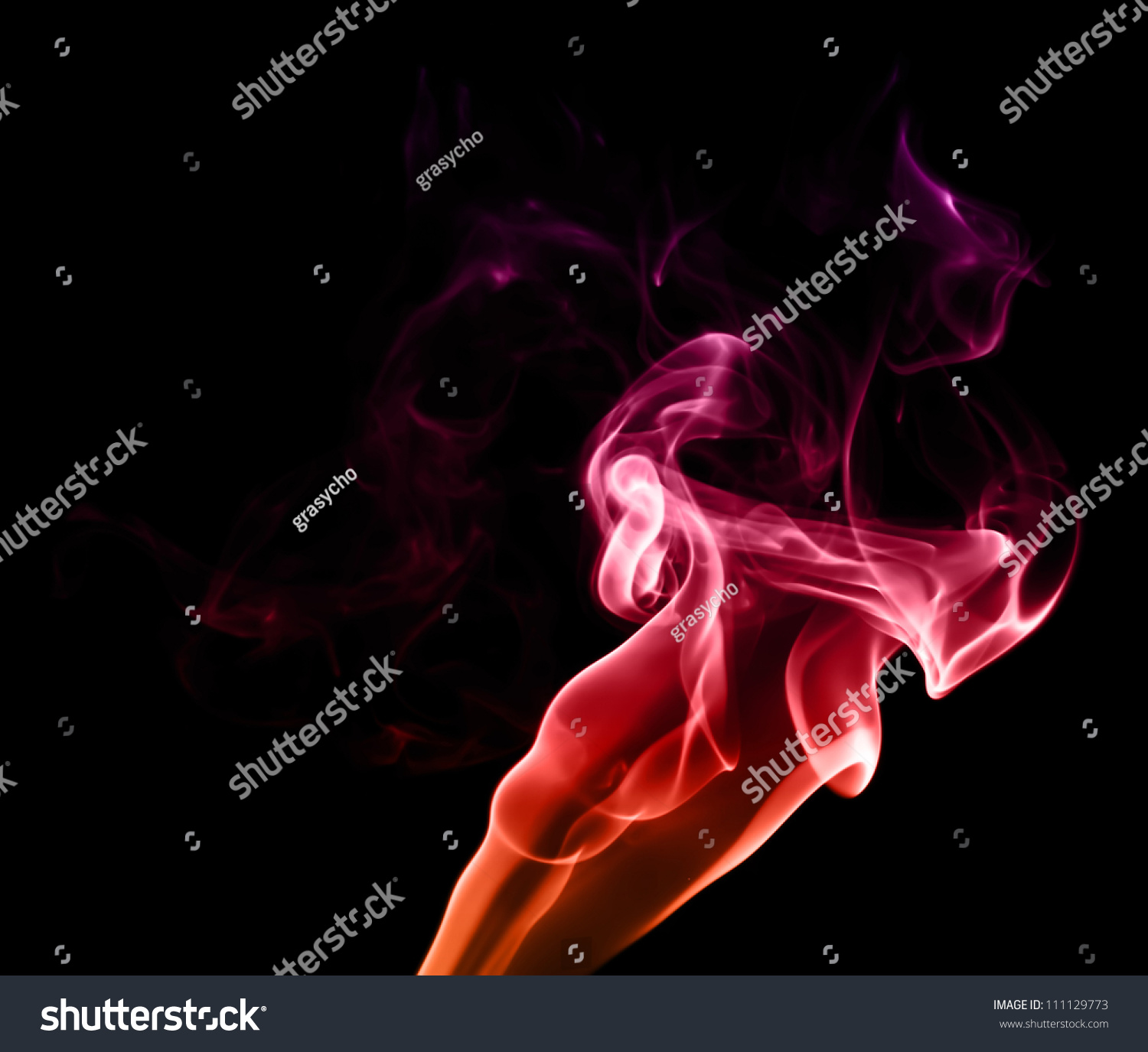 Red Purple Fire Like Abstract Smoke Stock Photo (Royalty Free ...