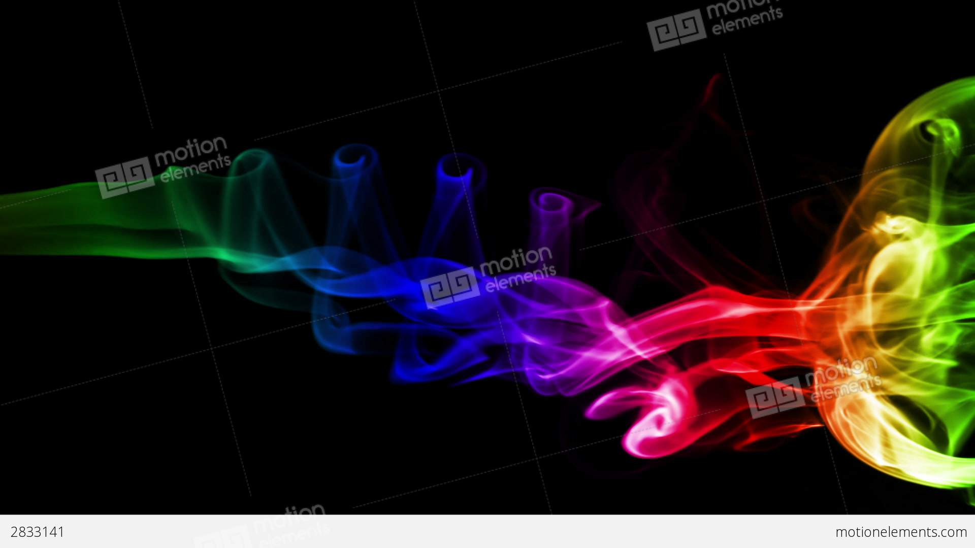 Dark Abstract Background With Colored Real Smoke Stock video footage ...