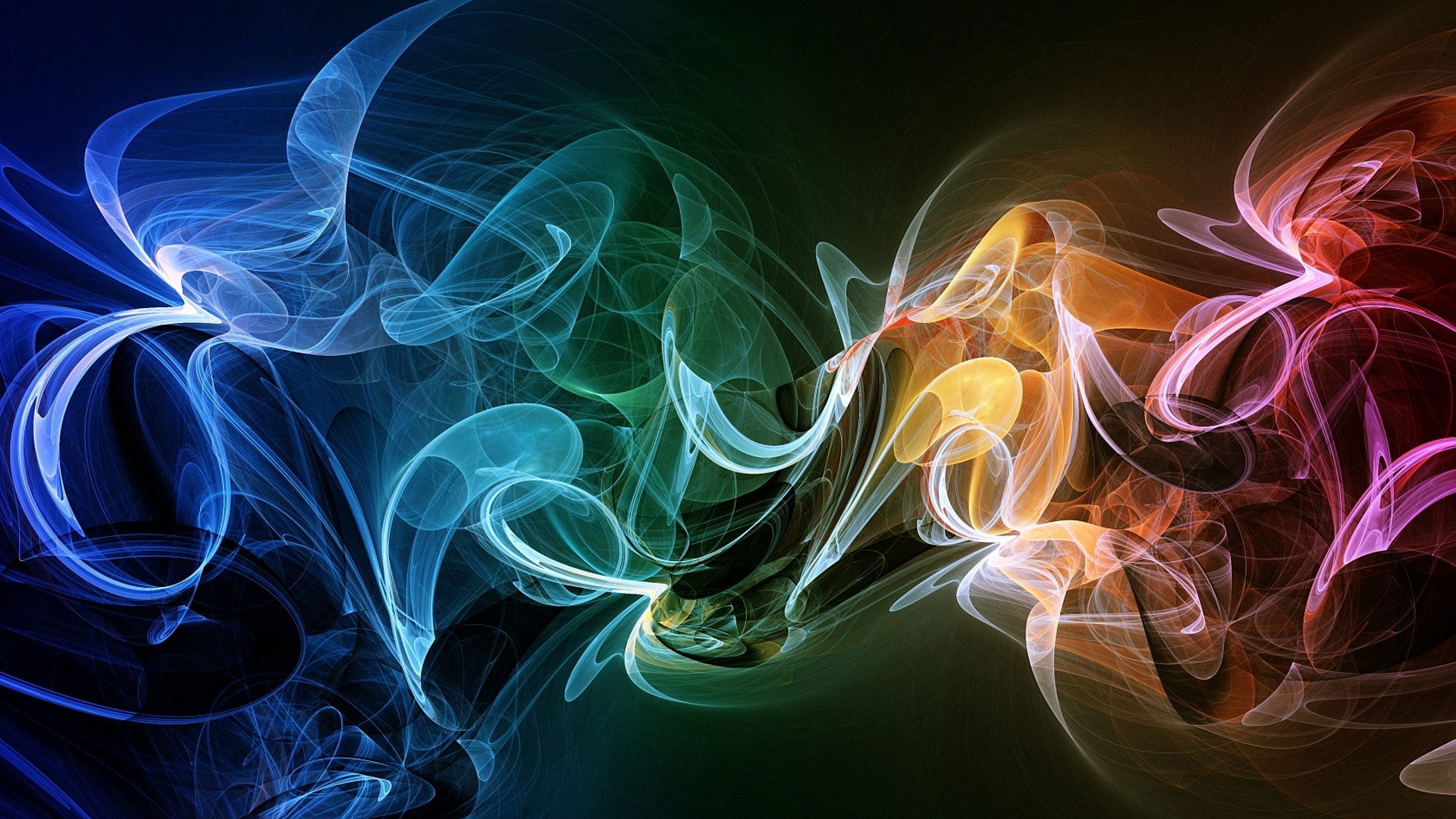 Abstract Colorful Smoke Art | Download HD Wallpapers