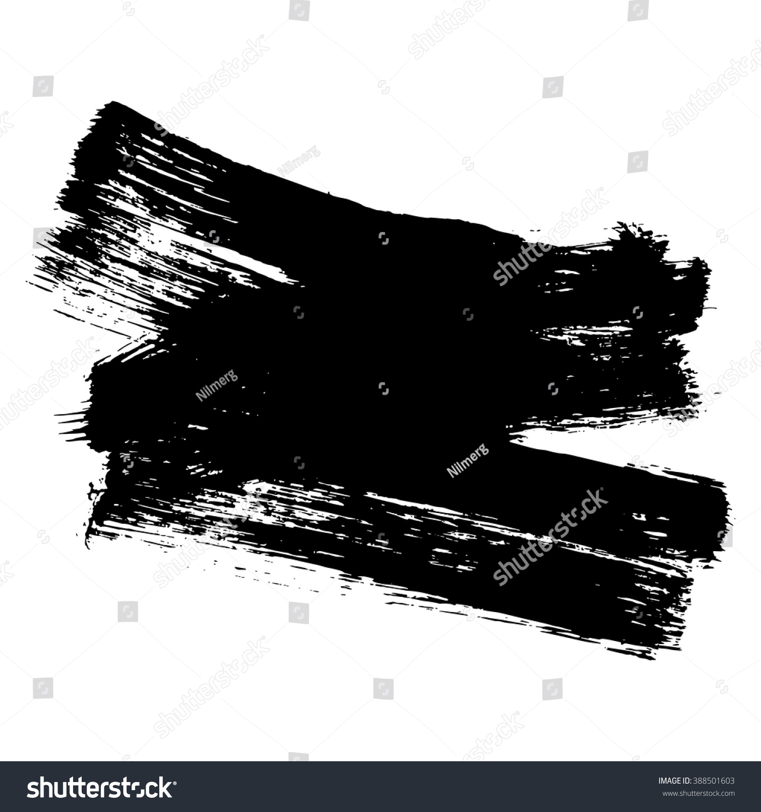 Grunge Black Abstract Textured Square Vector Stock Vector 388501603 ...