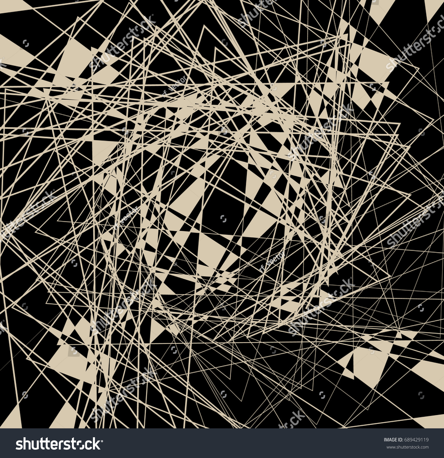 Geometric Edgy Random Shape Abstract Textured Stock Illustration ...