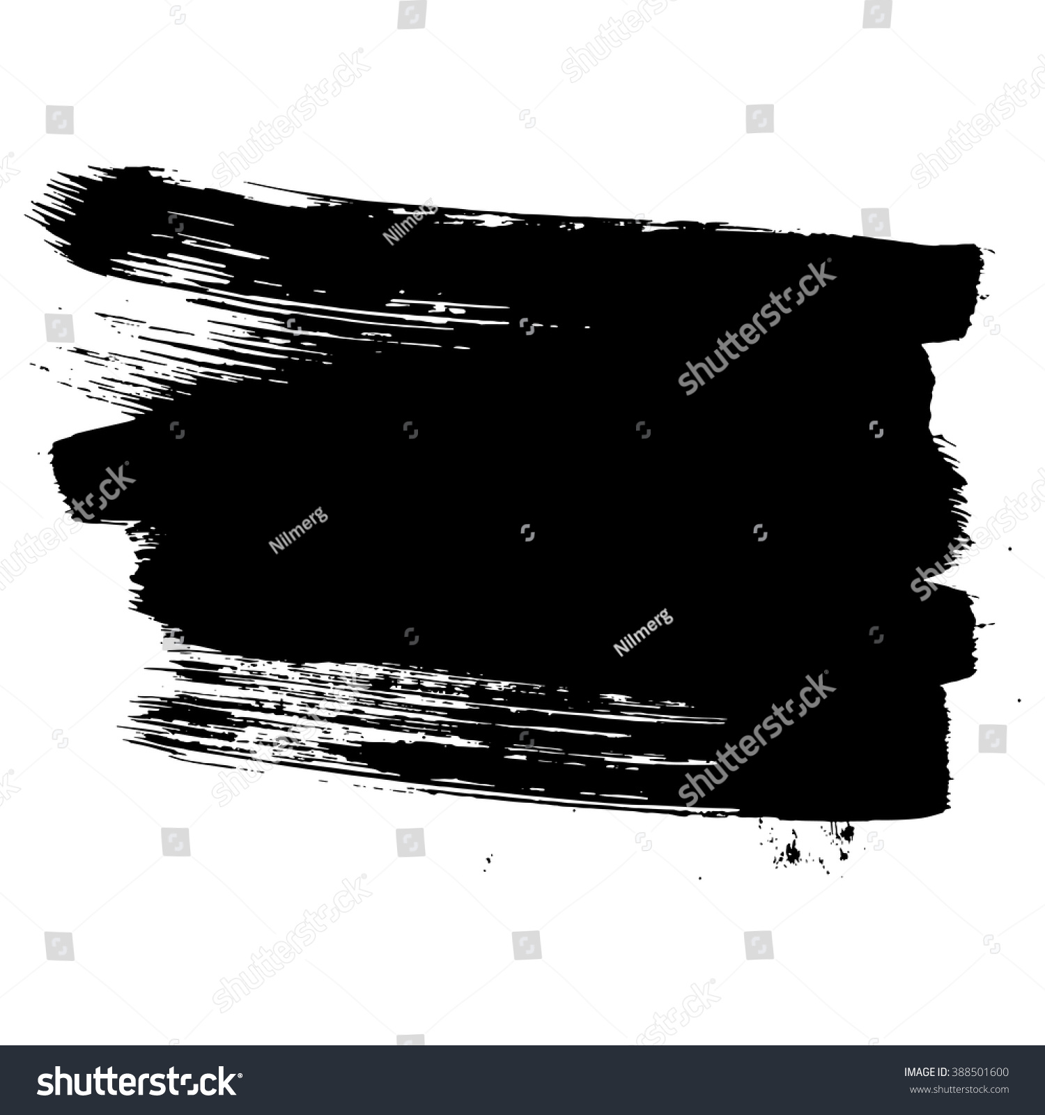 Grunge Black Abstract Textured Square Vector Stock Vector 388501600 ...