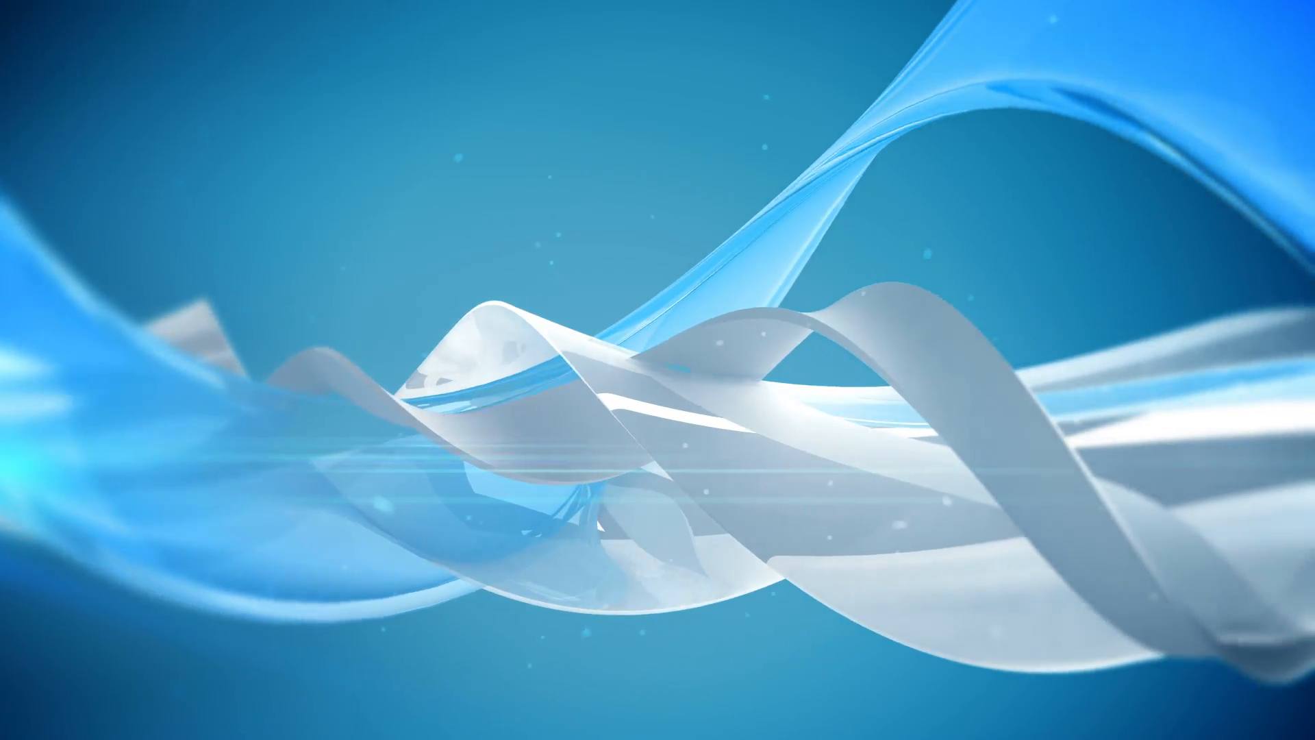 Blue 3d abstract wave line. Loop. Motion Background - VideoBlocks