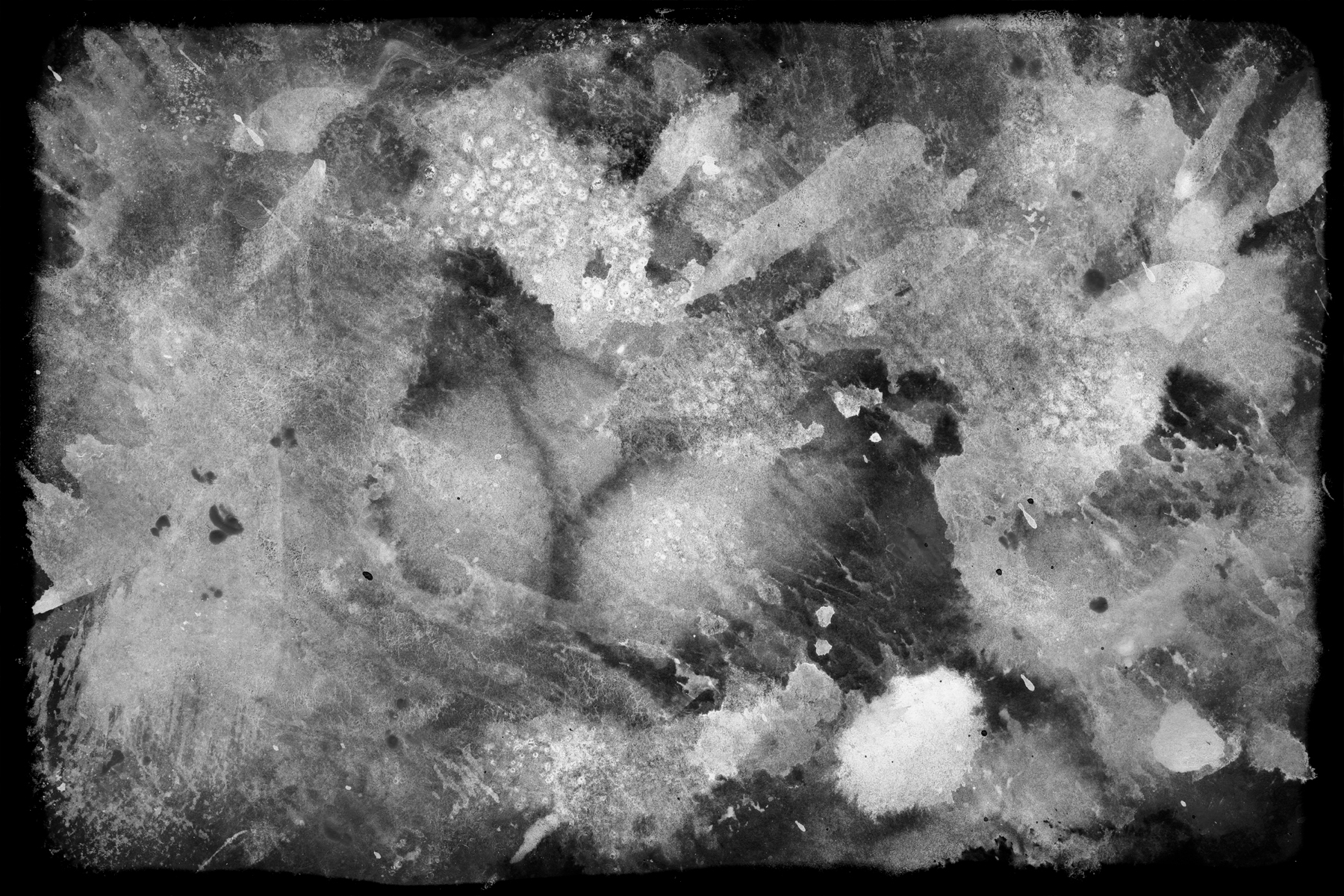 Abstract Painting - Tintype Grunge Texture