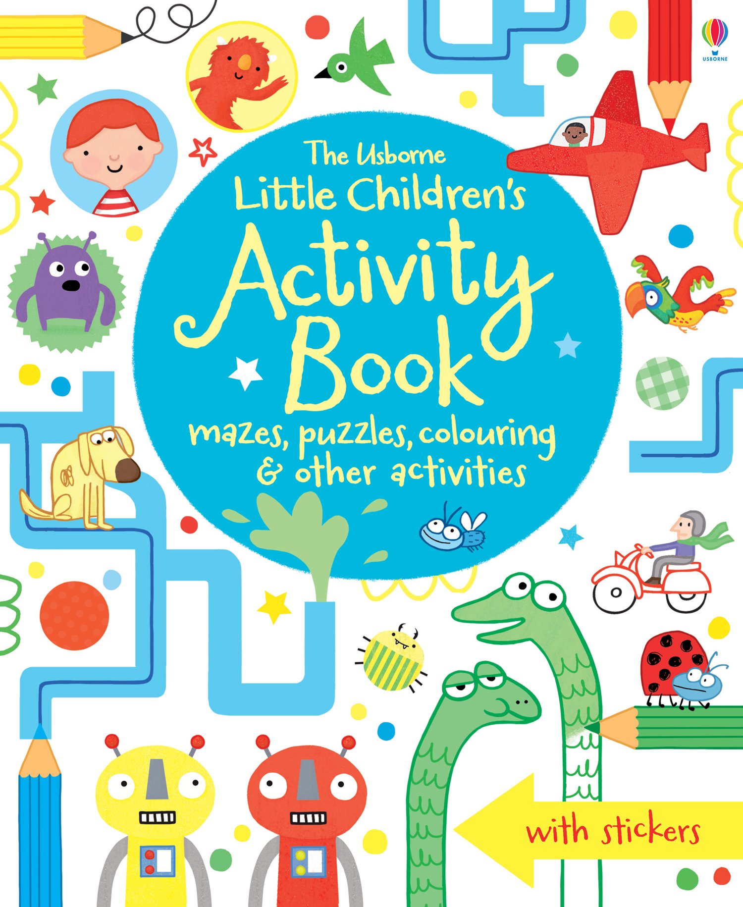 Little Children's Activity Book: Mazes, Puzzles and Colouring ...