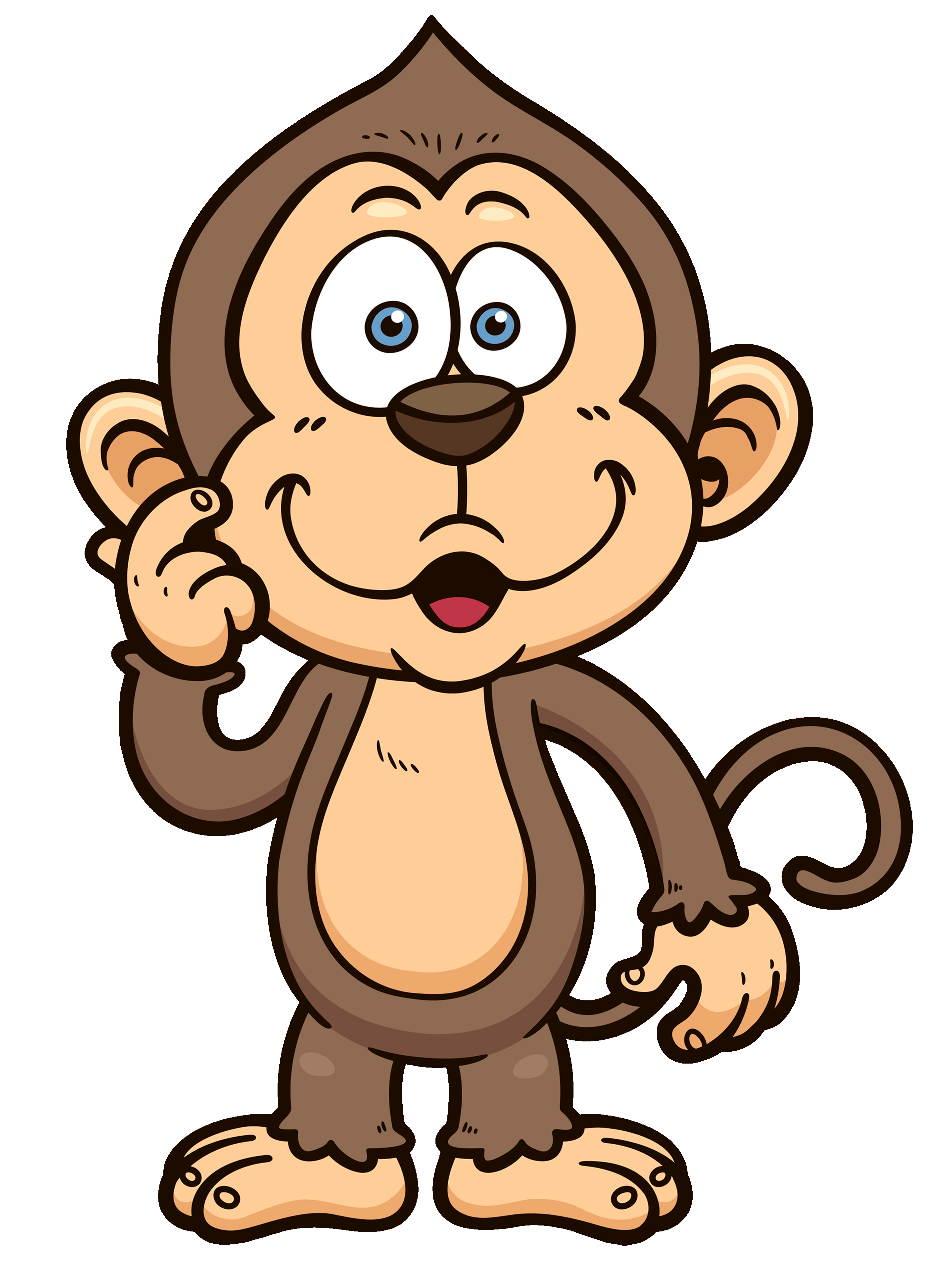 Monkey Cartoon PNG Clipart Image Gallery Yopriceville High Adorable ...