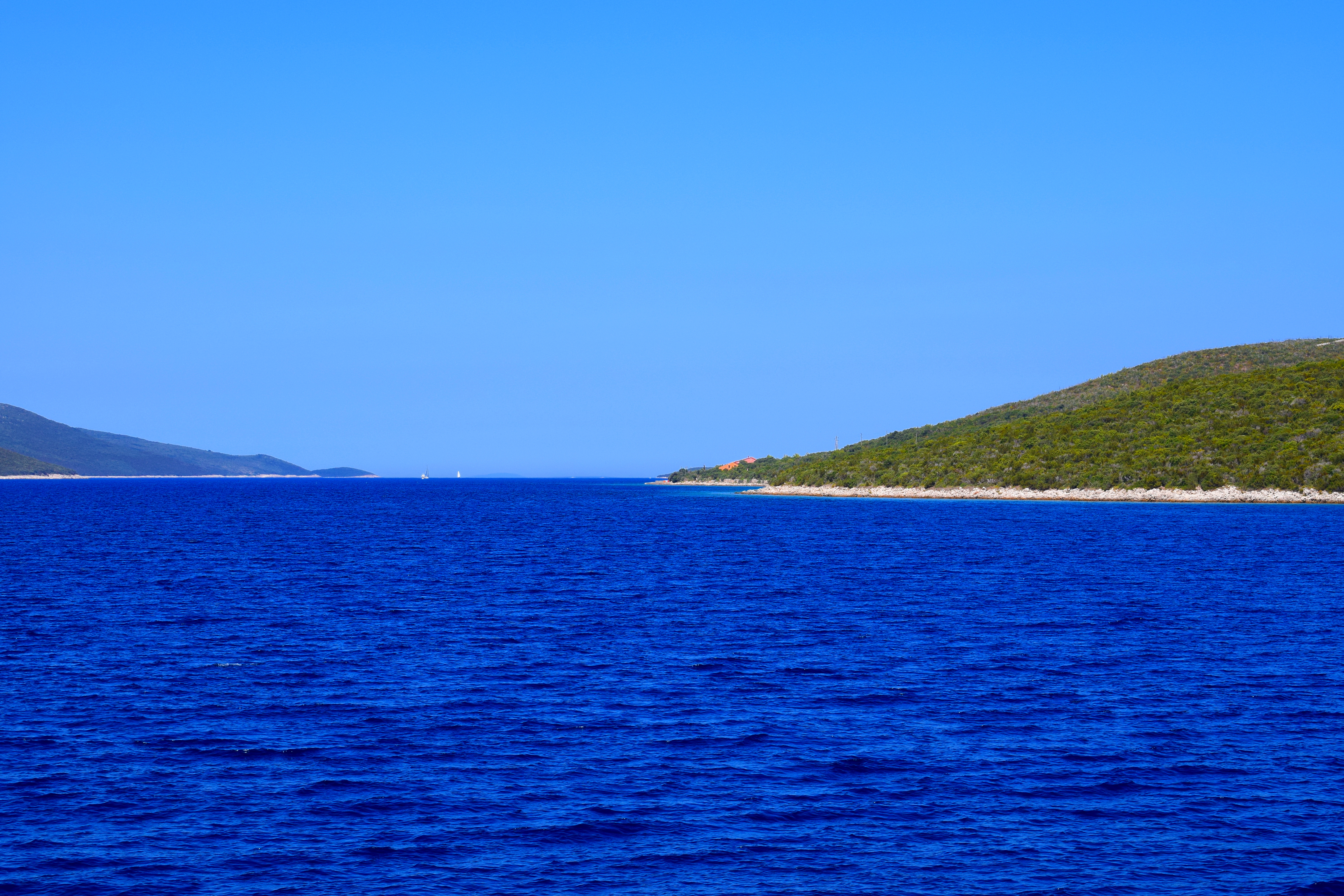 Adriatic sea, croatia photo
