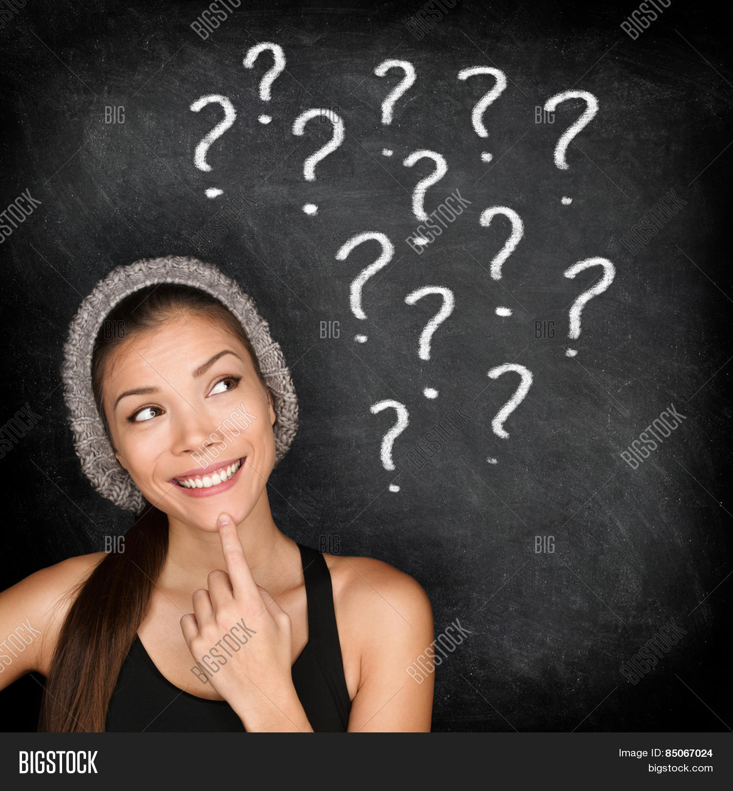 Student Thinking Question Marks On Image & Photo | Bigstock