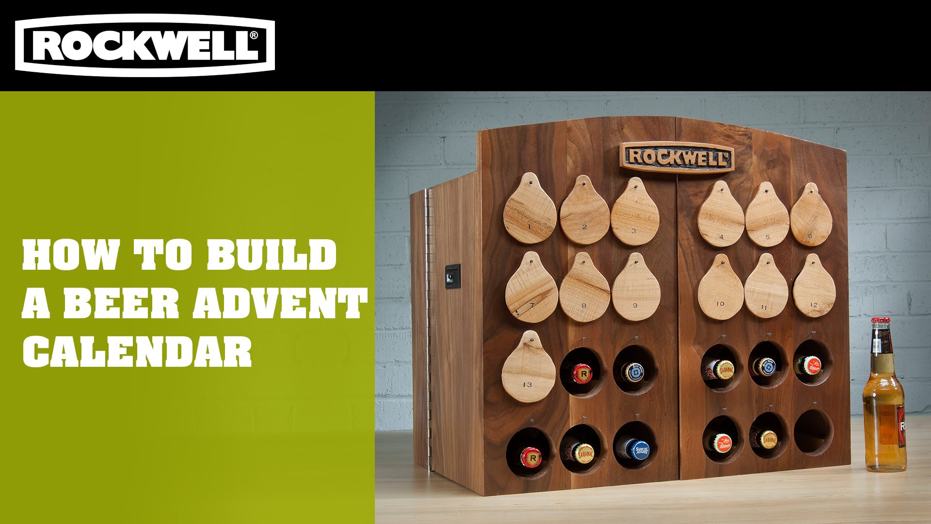 How to Build a Beer Advent Calendar | Rockwell Tools - YouTube