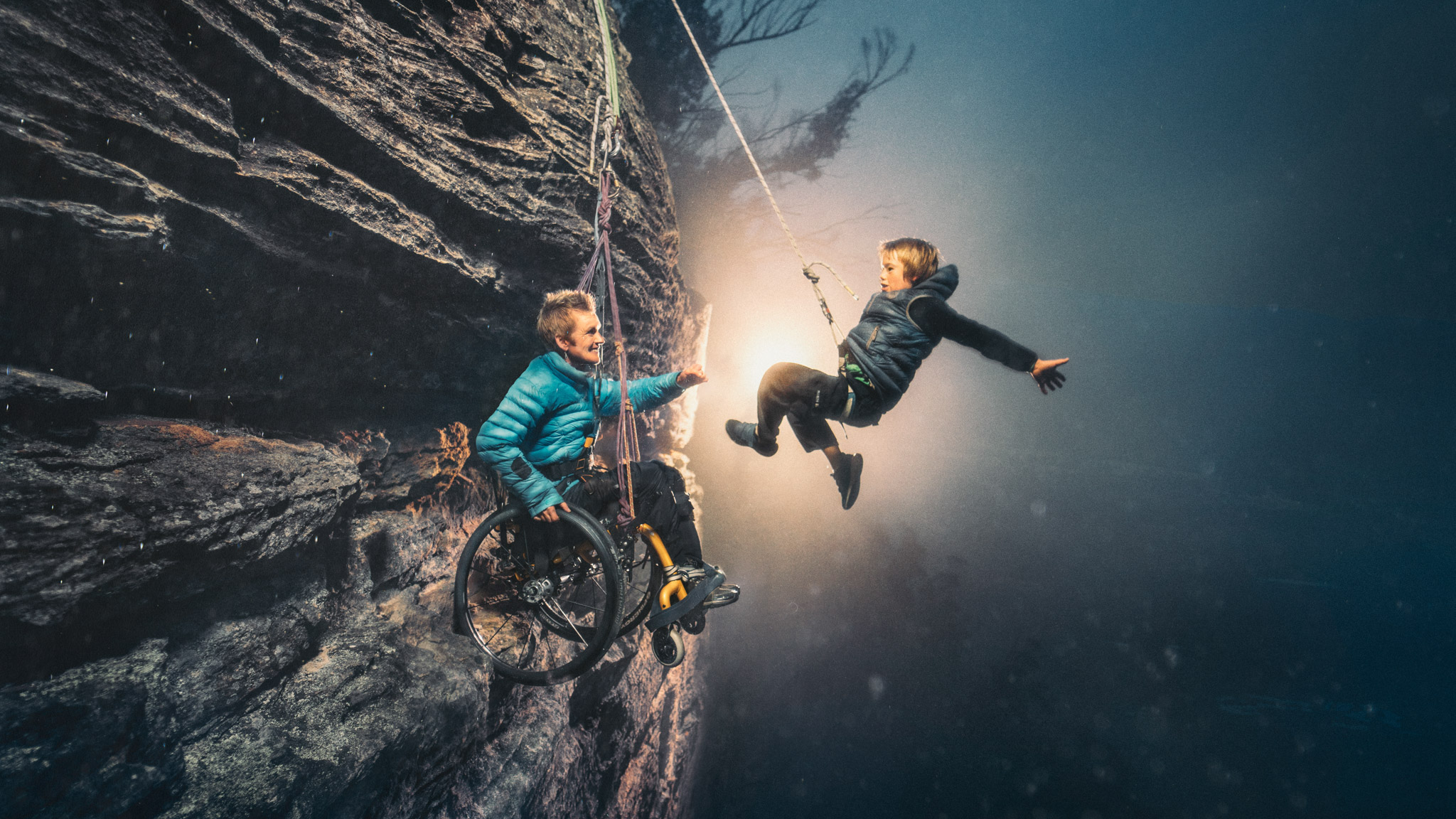 A mother shares her love of adventure with her son: Digital ...