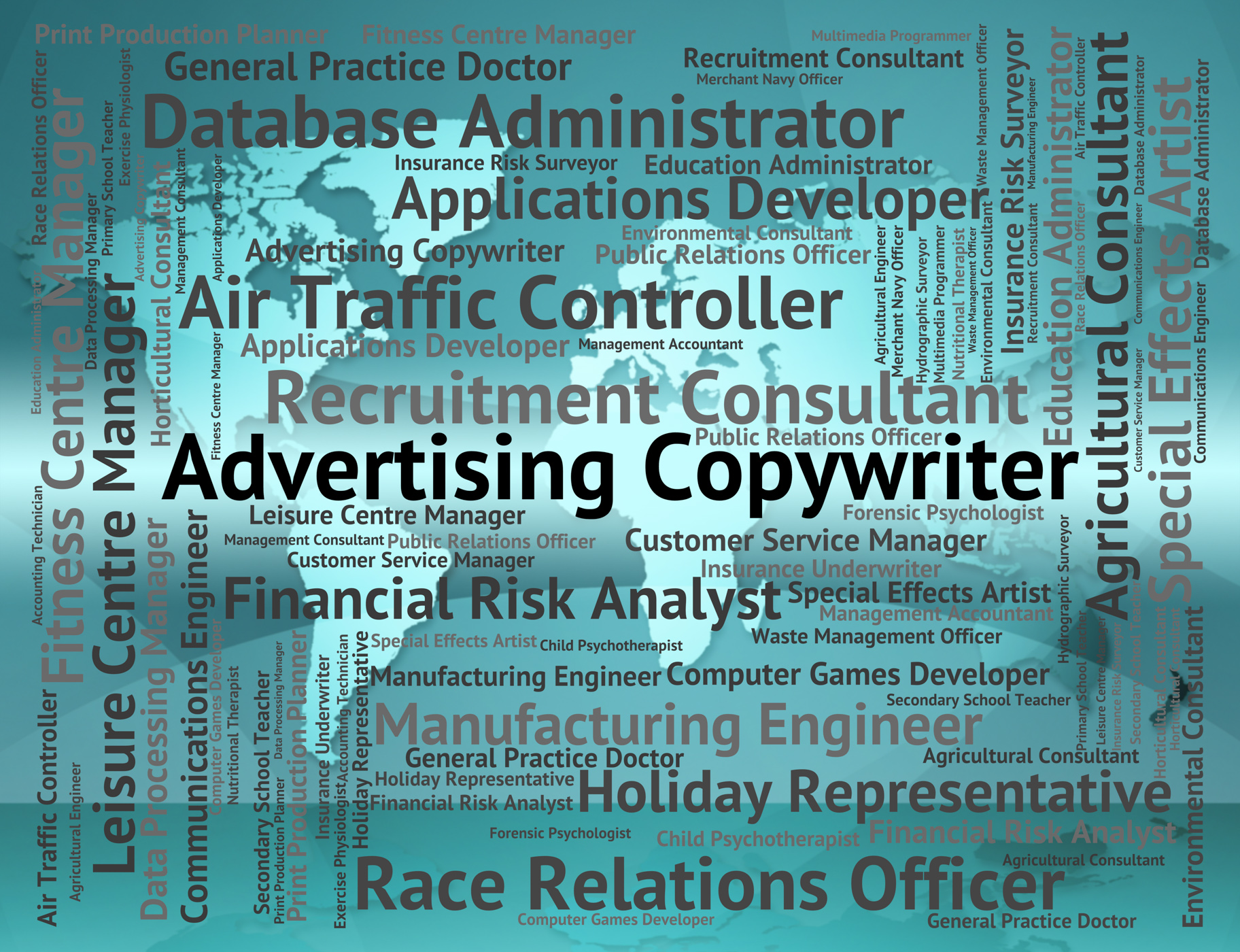 Advertising Copywriter Means Hire Advertisements And Job, Ad, Promotional, Occupations, Position, HQ Photo
