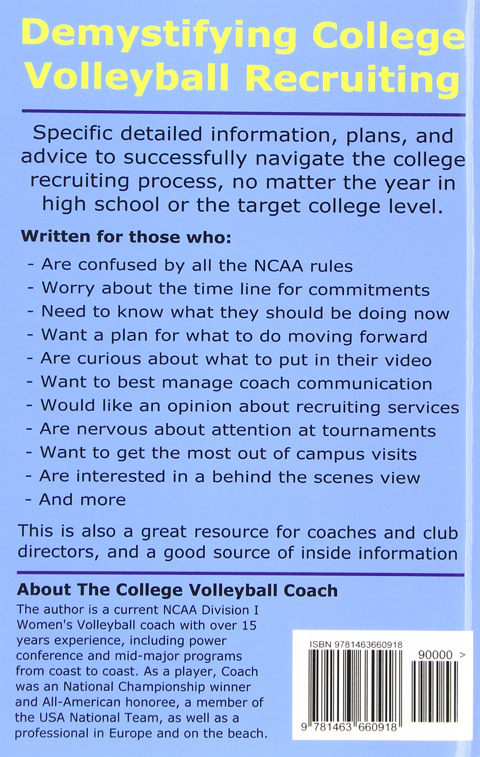 Inside College Volleyball: Recruiting information & advice, training ...