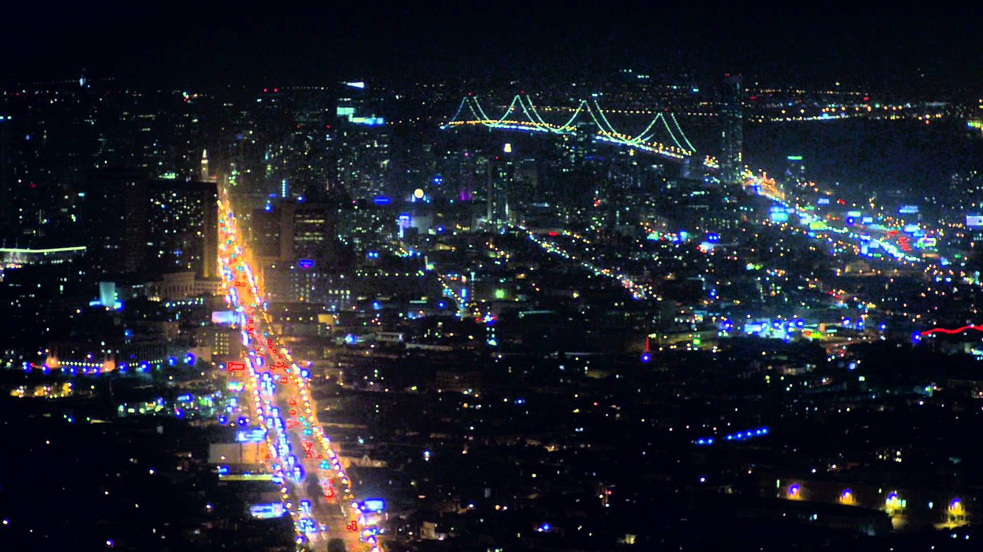 City at night - YouTube