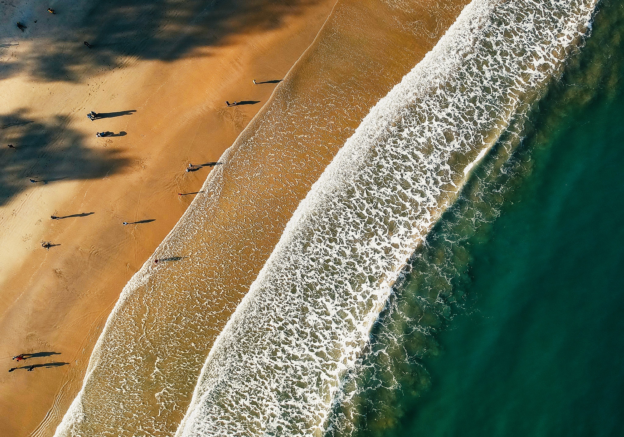 Aerial Photo of Sea Shore, Beach, Sand, Water, Shore, HQ Photo. 