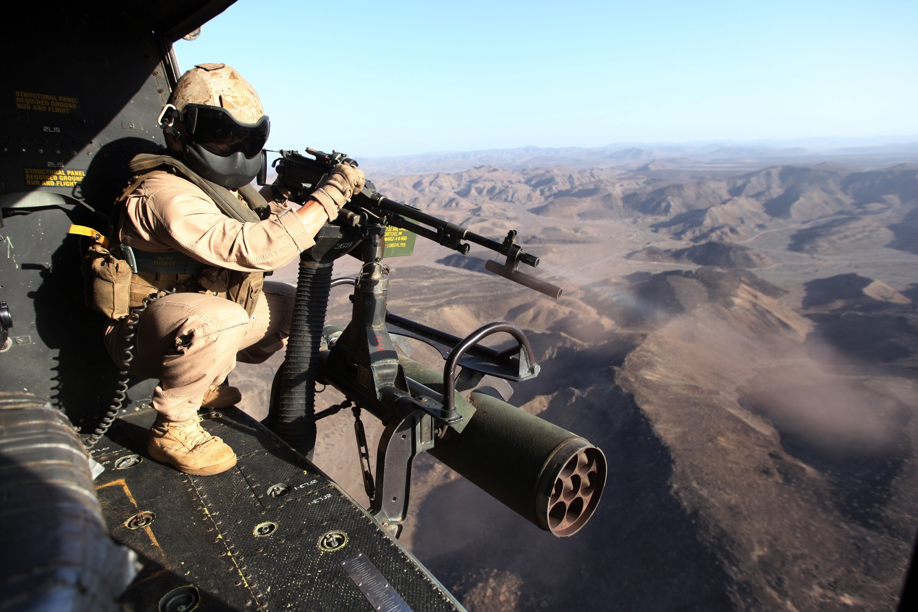 Helicopter Door Gunners are Awesome - Aerial Gunnery in Modern Huey ...