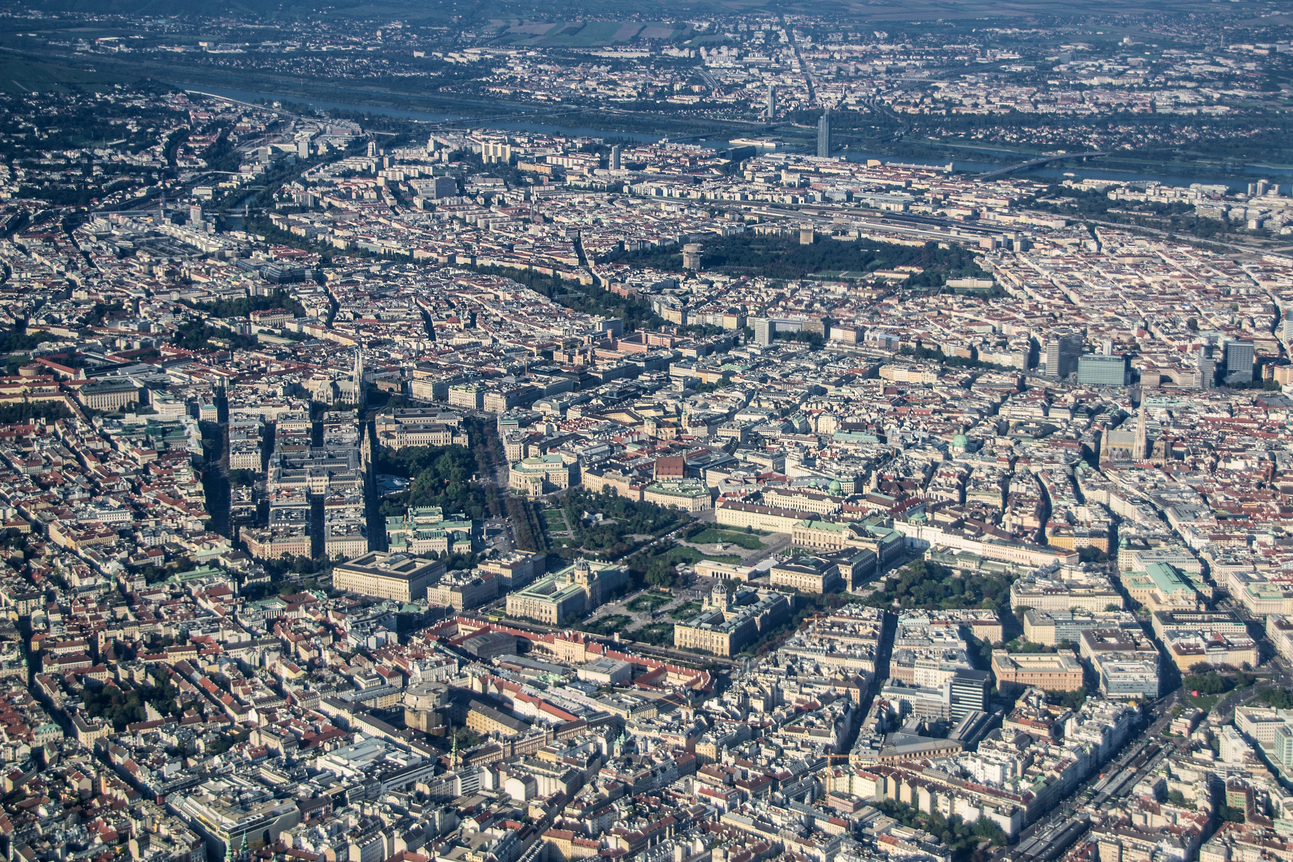 Aerial View of Vienna, Austria image - Free stock photo - Public ...