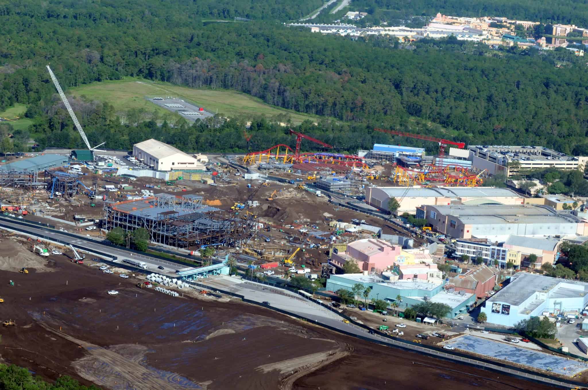 PHOTOS, VIDEO: Aerial View of Star Wars & Toy Story Land ...