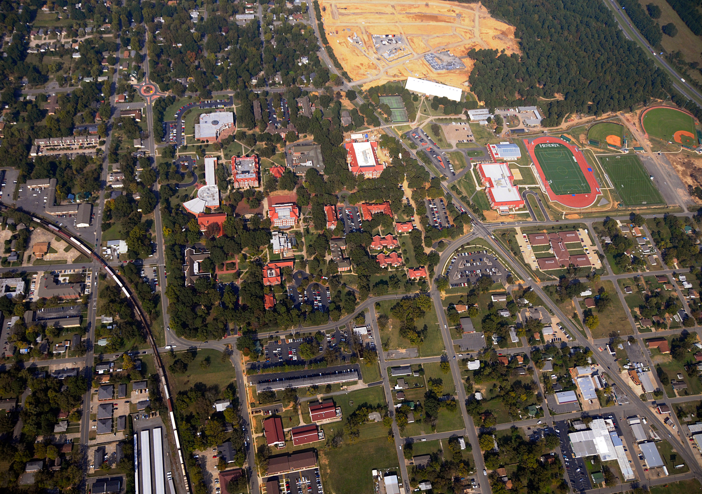 Aerial View of Hendrix College | Hendrix College