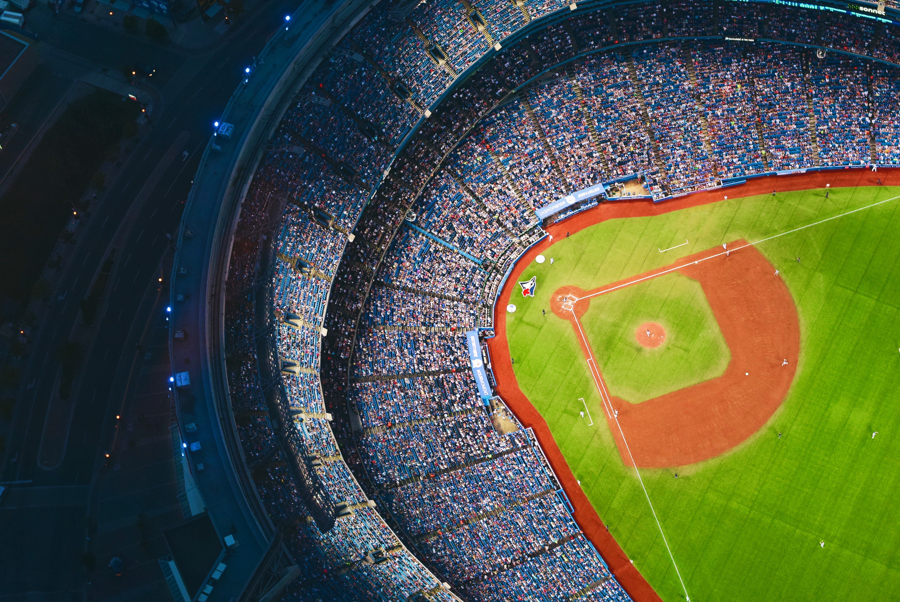 Aerial View of Sports Stadium during Daytime, Architecture, Grass, Stadium, Sports field, HQ Photo