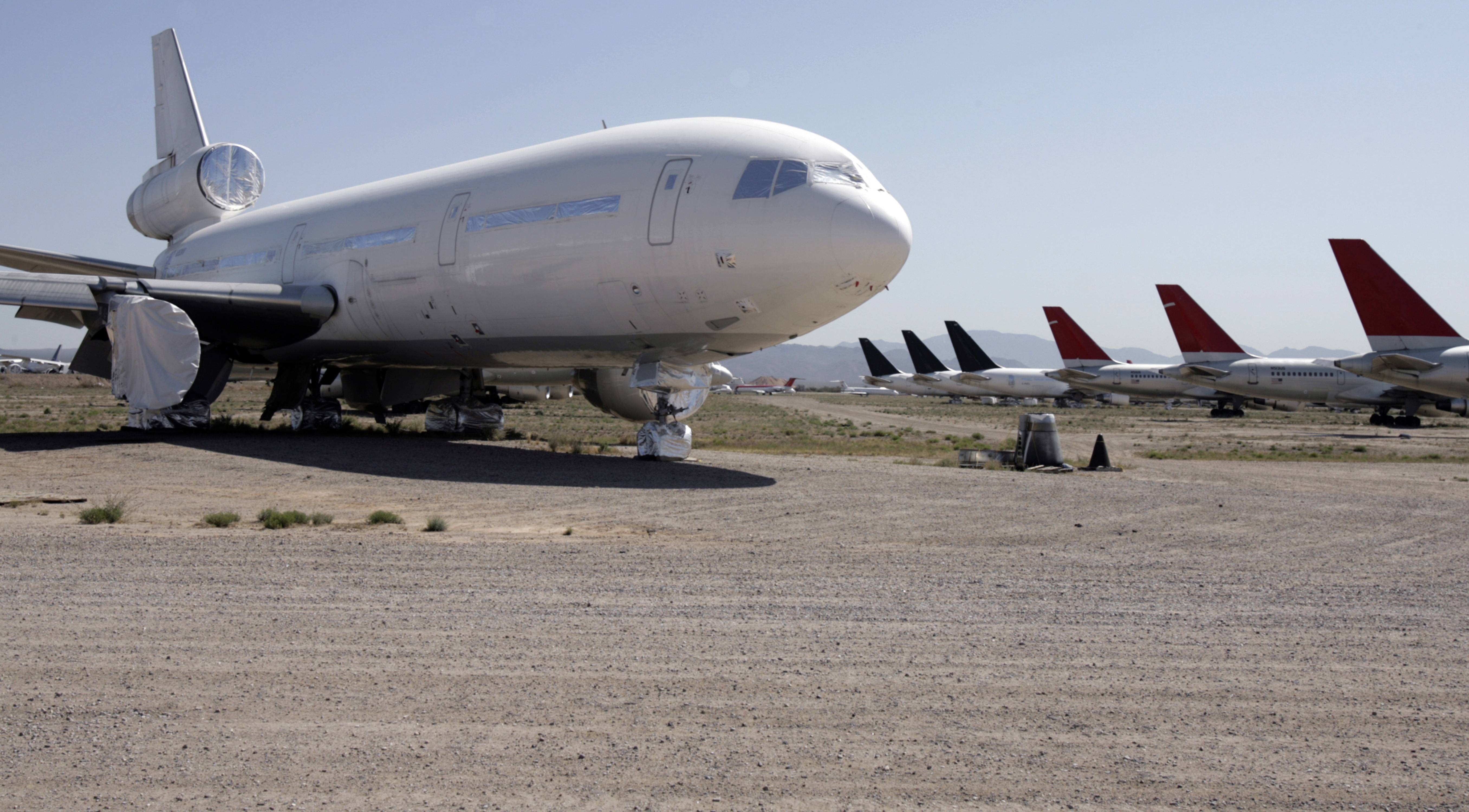 Airplane storage yards filling | The Spokesman-Review