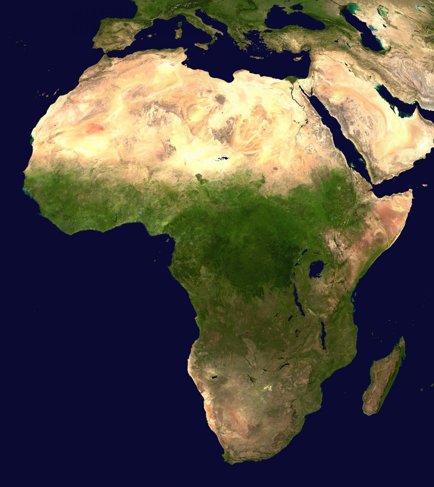 Africa is splitting in two