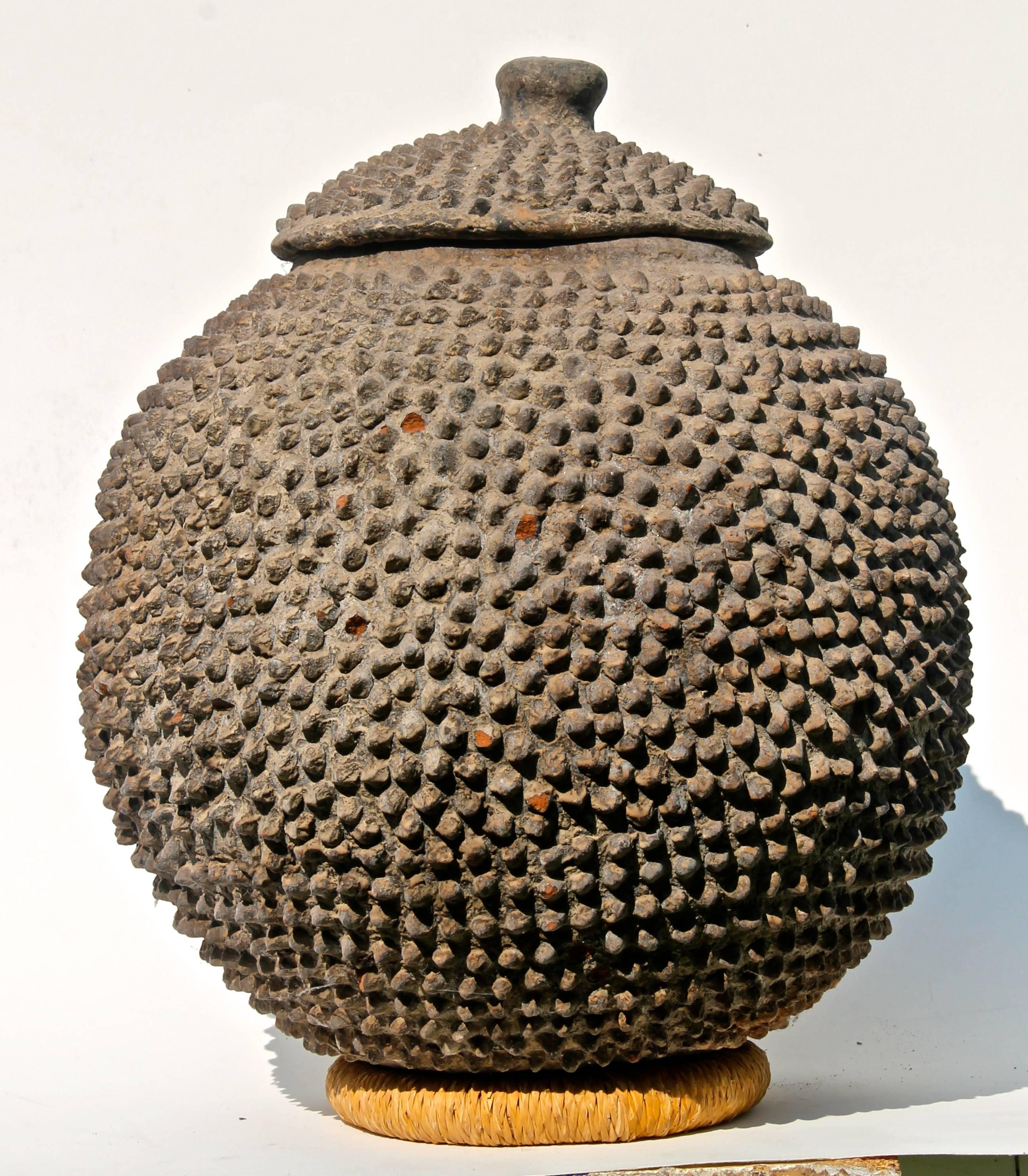 Lobi Terracotta Vessel, African Pottery For Sale at 1stdibs