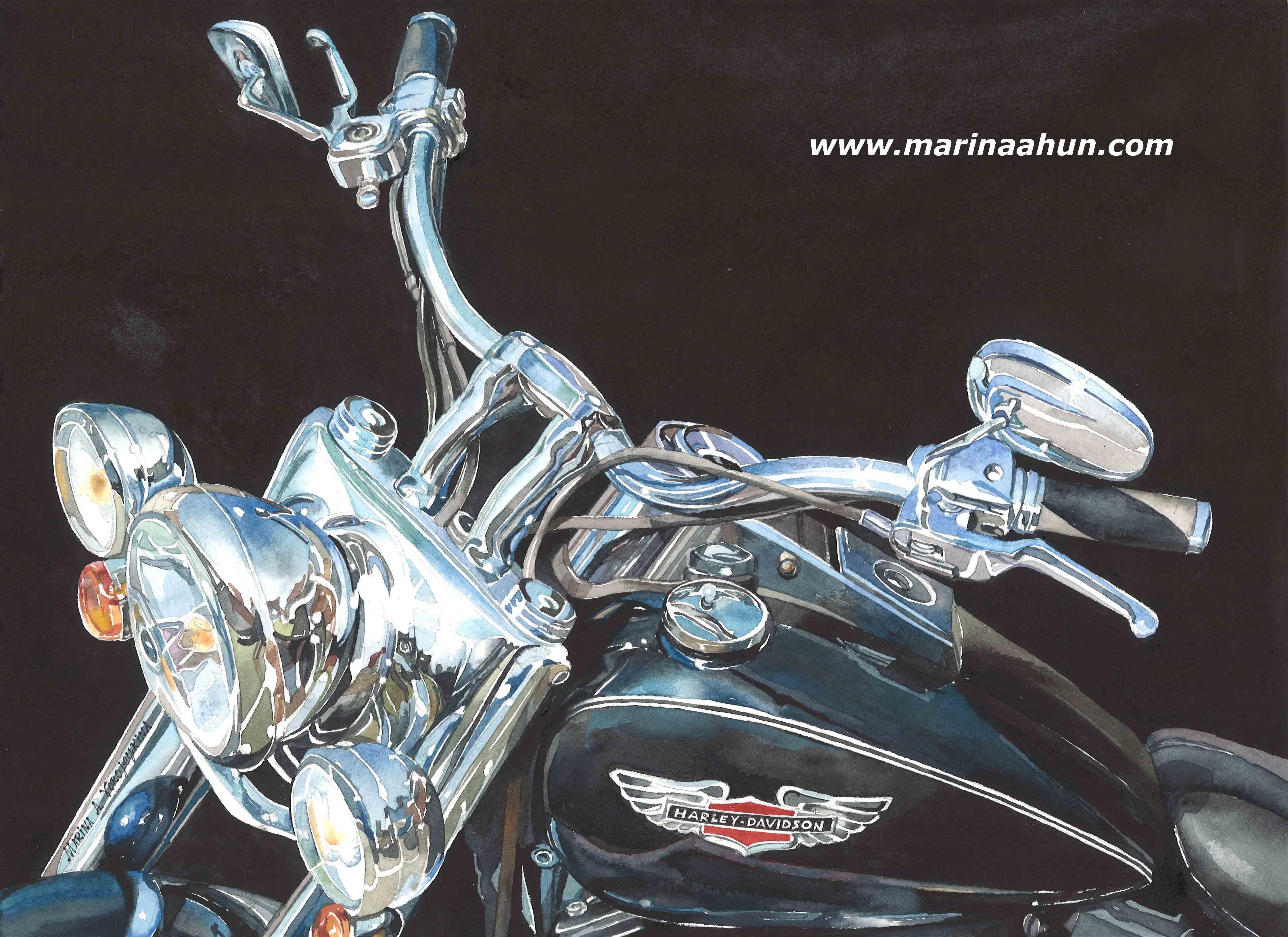 Marina Ahun Vorojeykina Artwork 'Control Tower' | Motorcycle Artwork ...