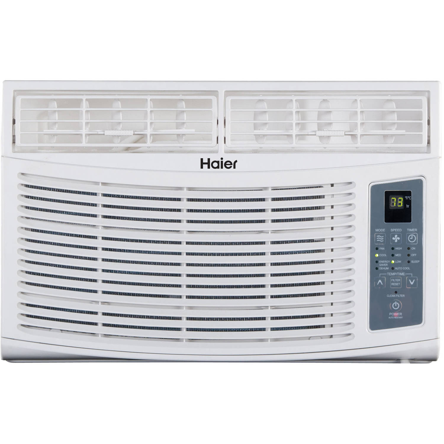 Haier HWR06XCR-L 6,000 BTUs Air Conditioner, White - Walmart.com