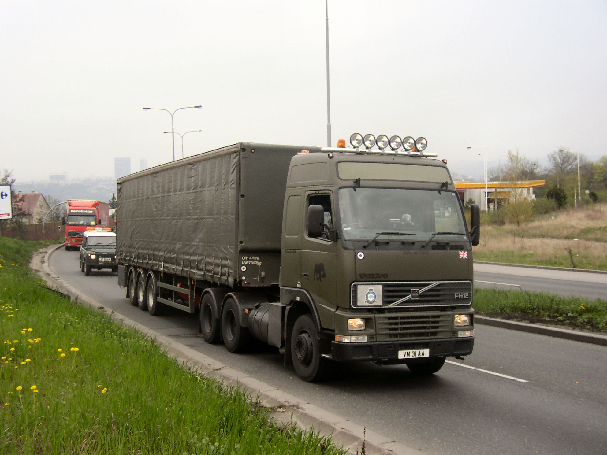 Royal Air Force Truck Convoy Photos Page 1
