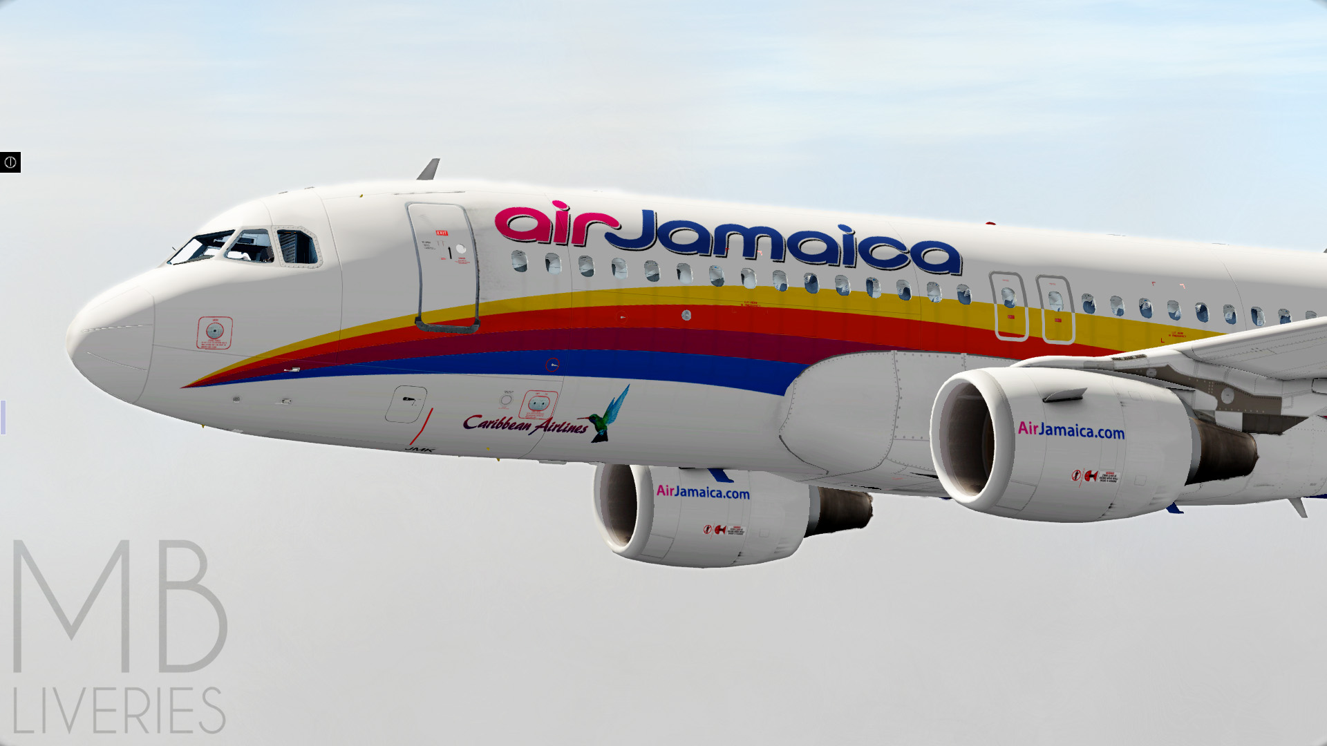 Air Jamaica – SIMLIVERIES