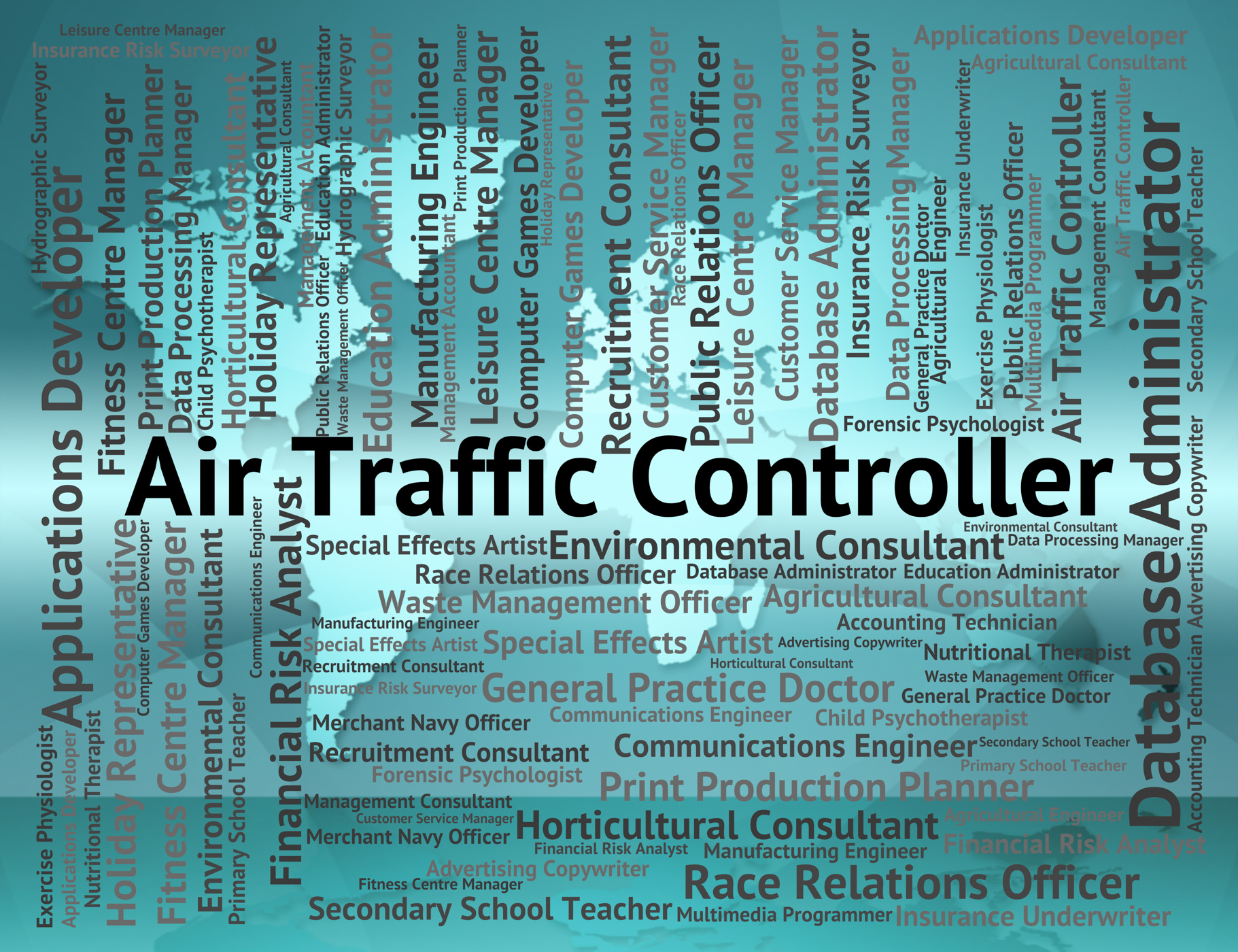 Free Photo Air Traffic Controller Shows Atc Occupation And Work 