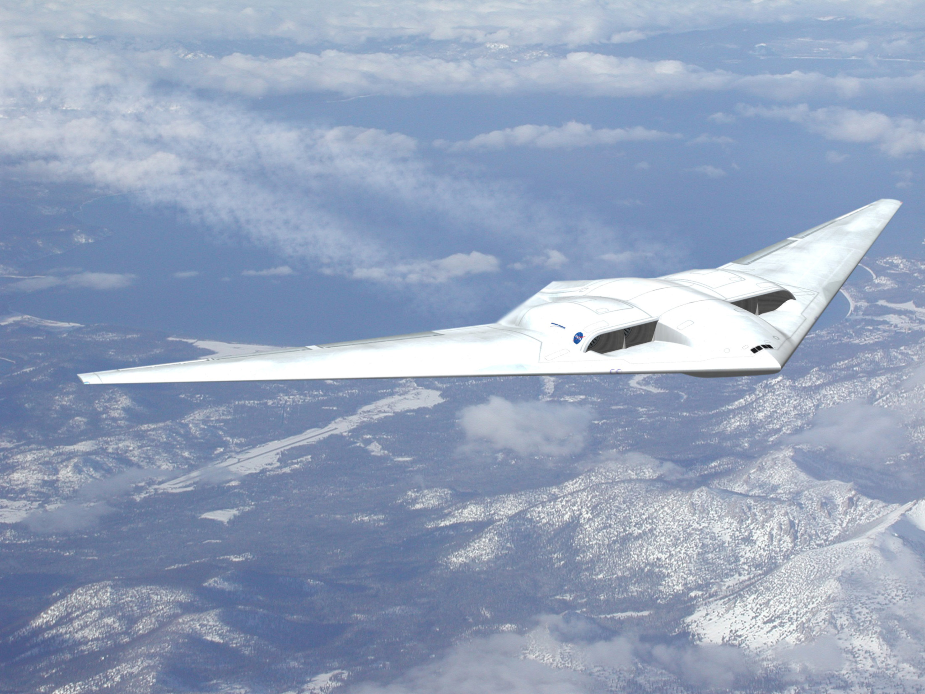 Flying Wing Goes Commercial | NASA