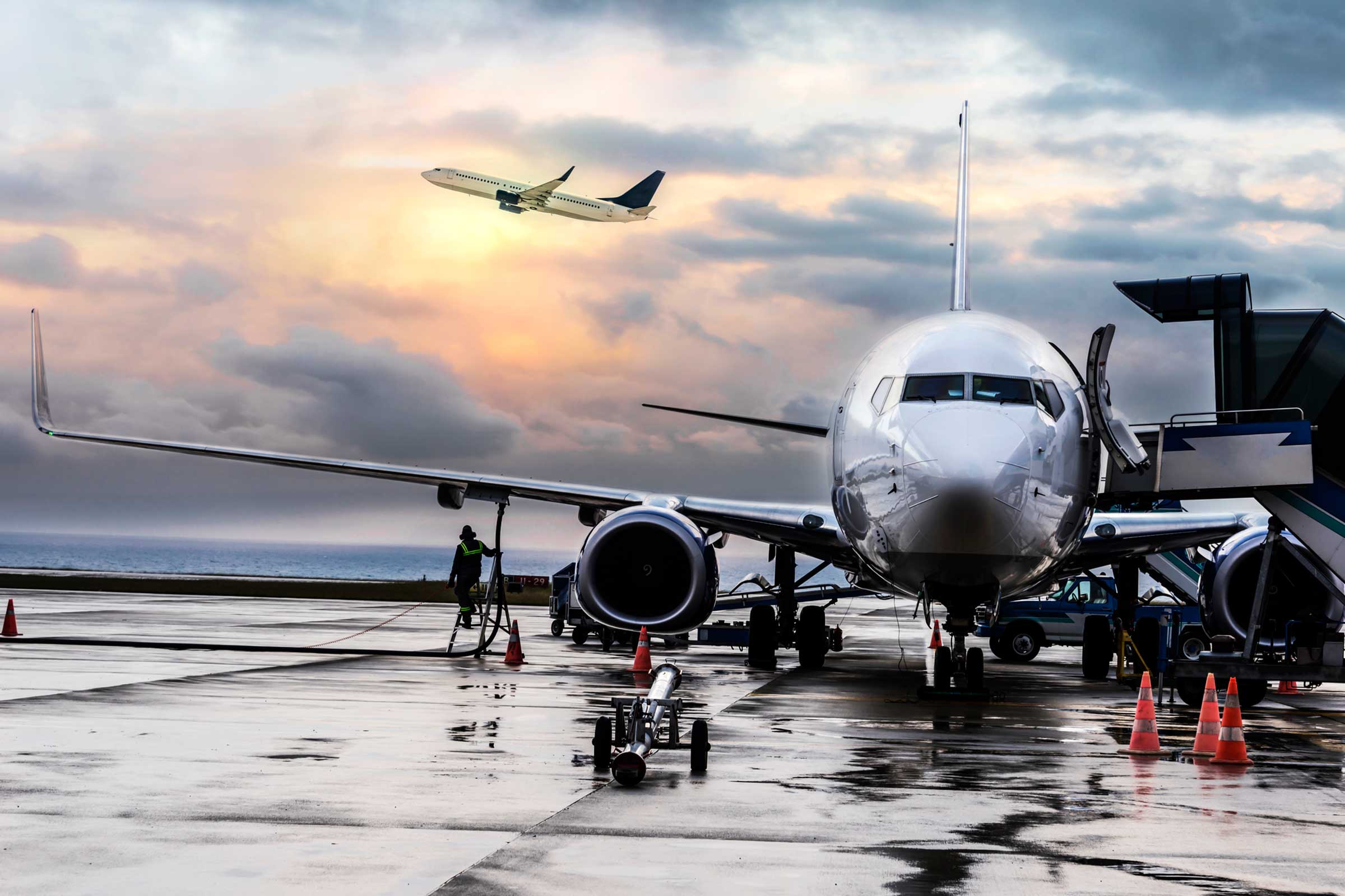 Why Airplanes Dim the Lights Before Takeoff | Reader's Digest