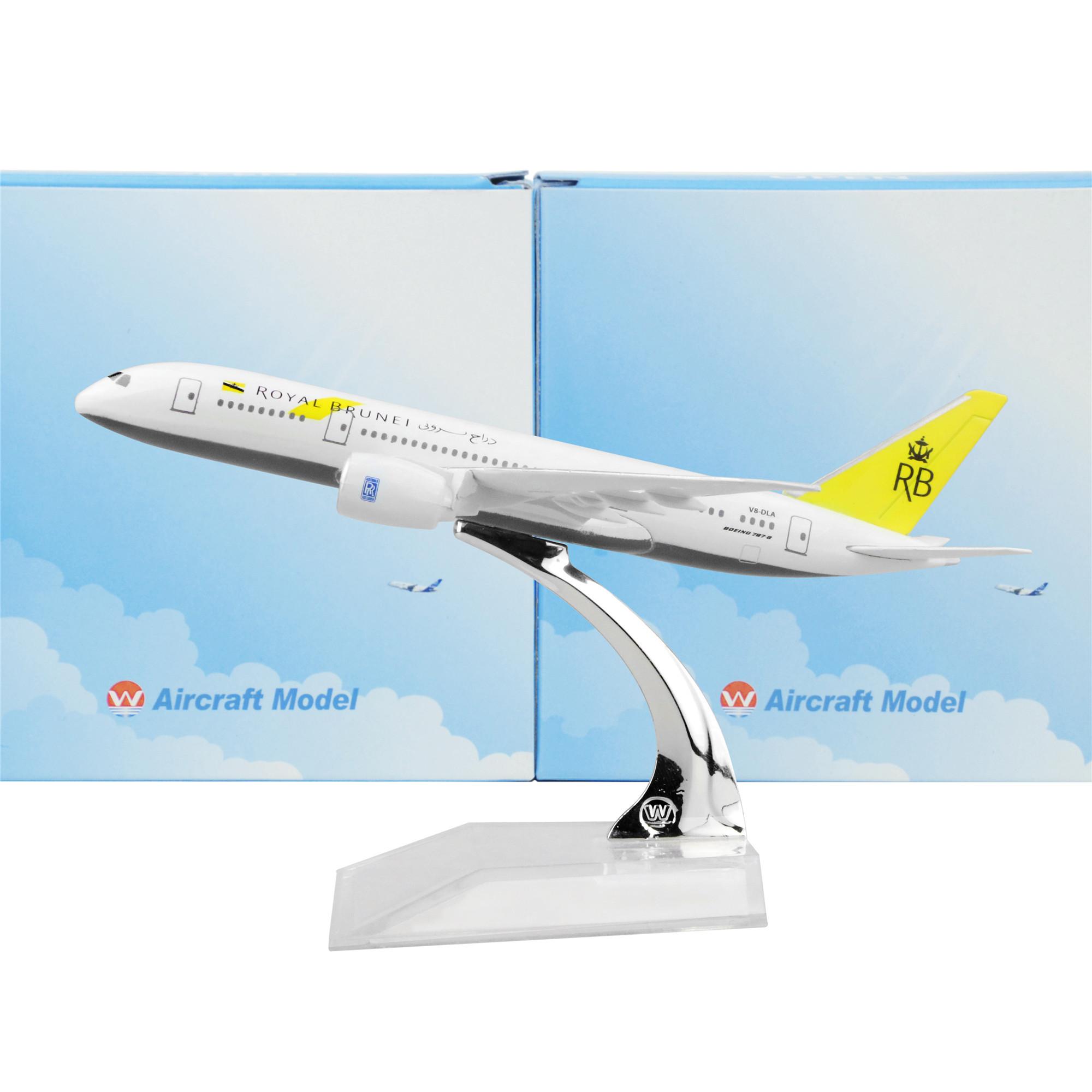 Royal Brunei Airlines Boeing 787 16cm Arplane Child Airplane Models ...