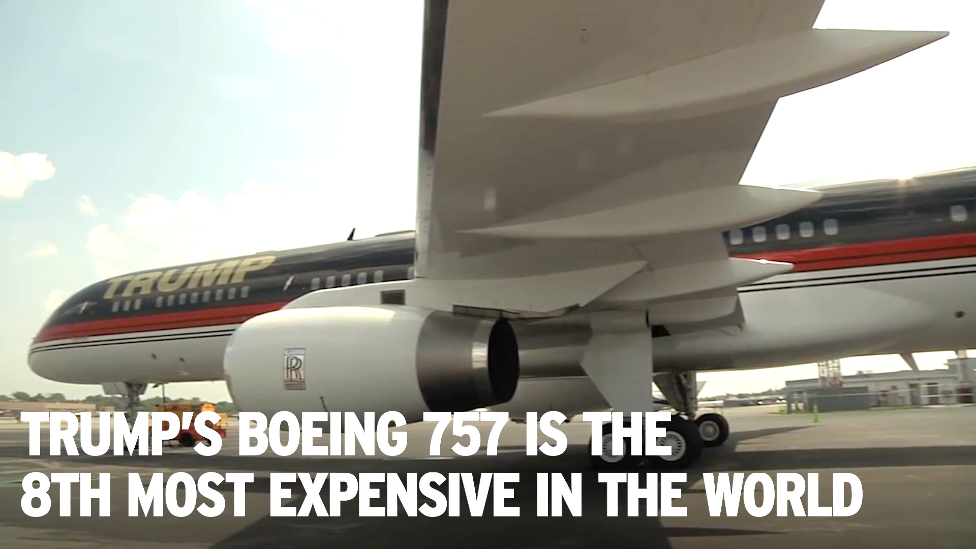Donald Trump's Plane: Inside the Gold-Plated 757 Jet | JetSet