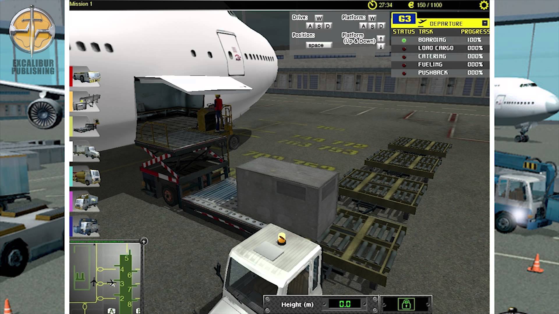 Airport Ground Crew Simulation - Trailer - YouTube