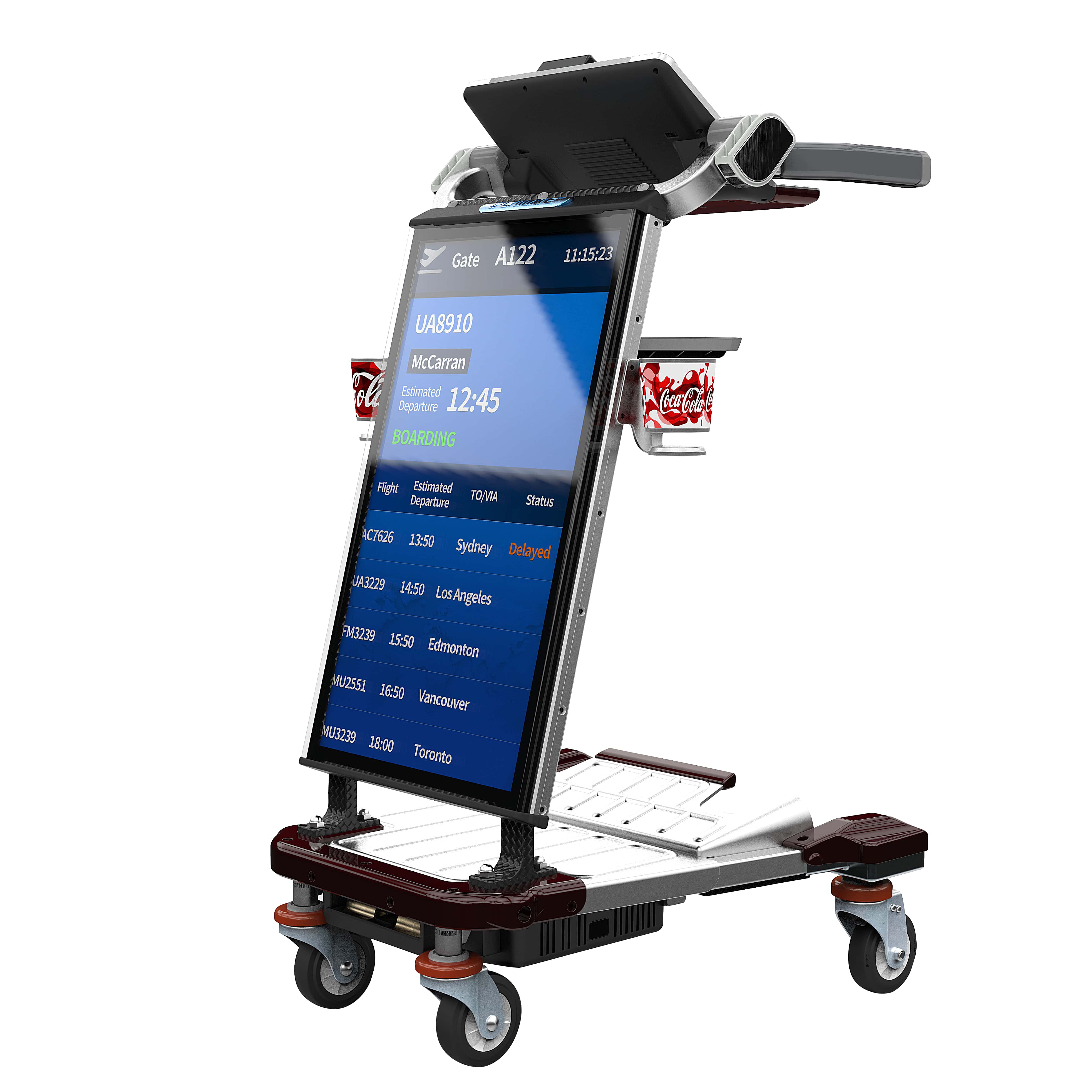 Chigoo's airport trolley will guide, inform and entertain - Airport ...