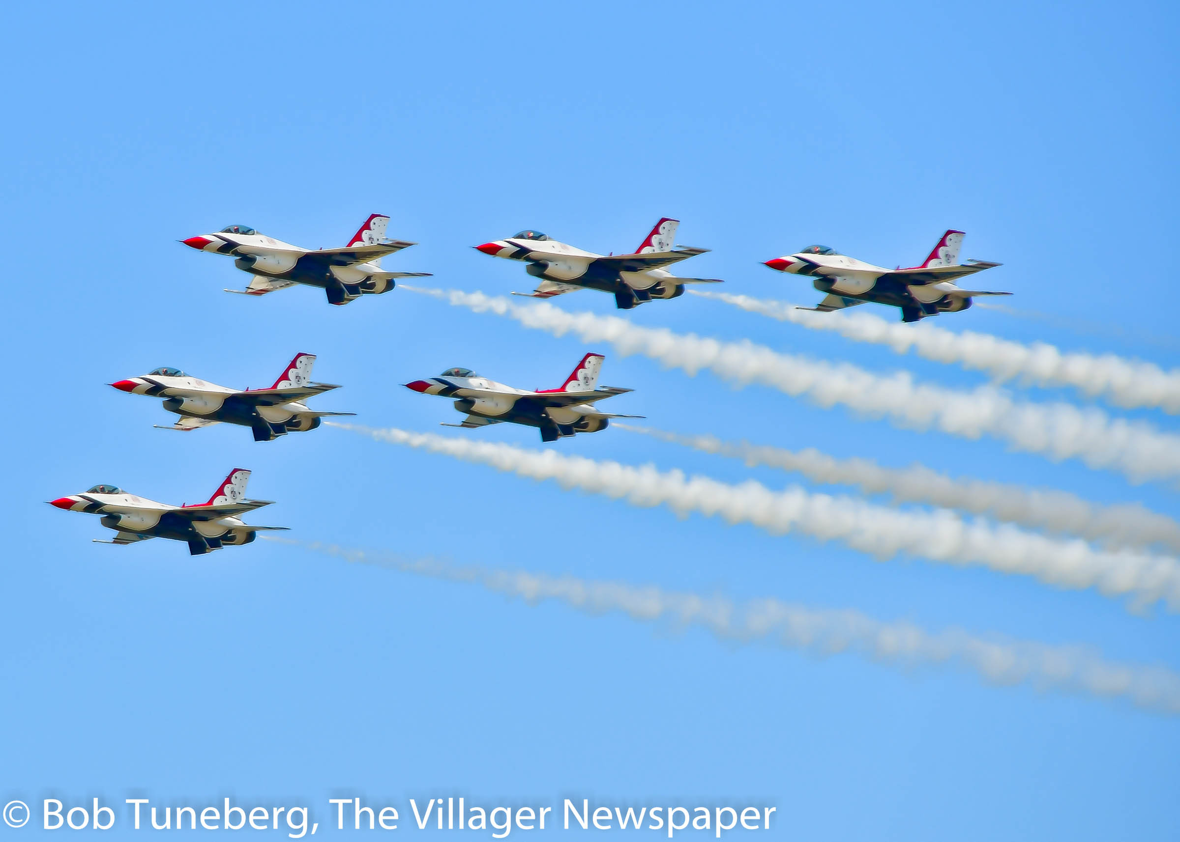Air Show Thrills with Air Force Thunderbirds | The Villager ...