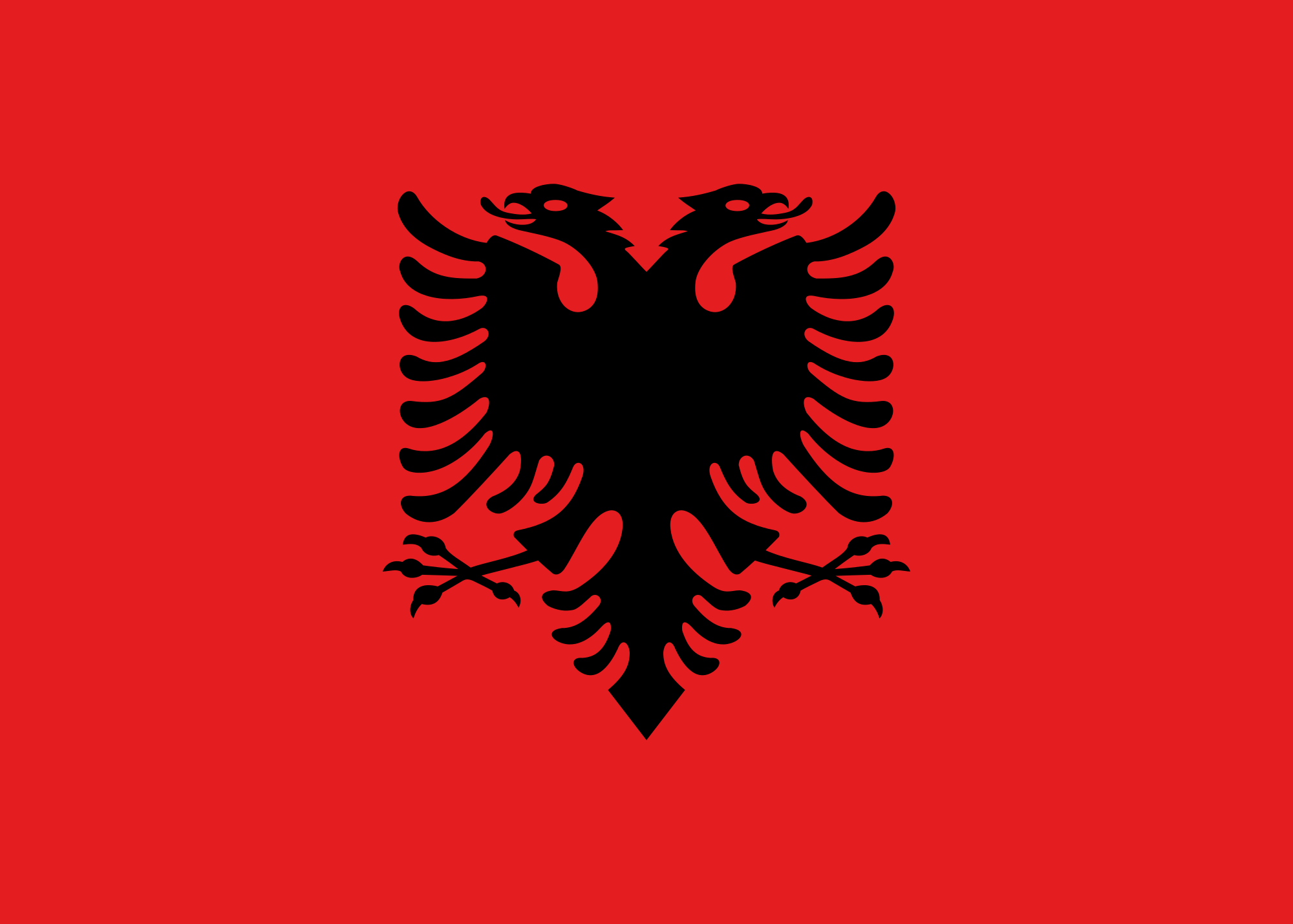 Albania Wood Flag – Patriot Wood