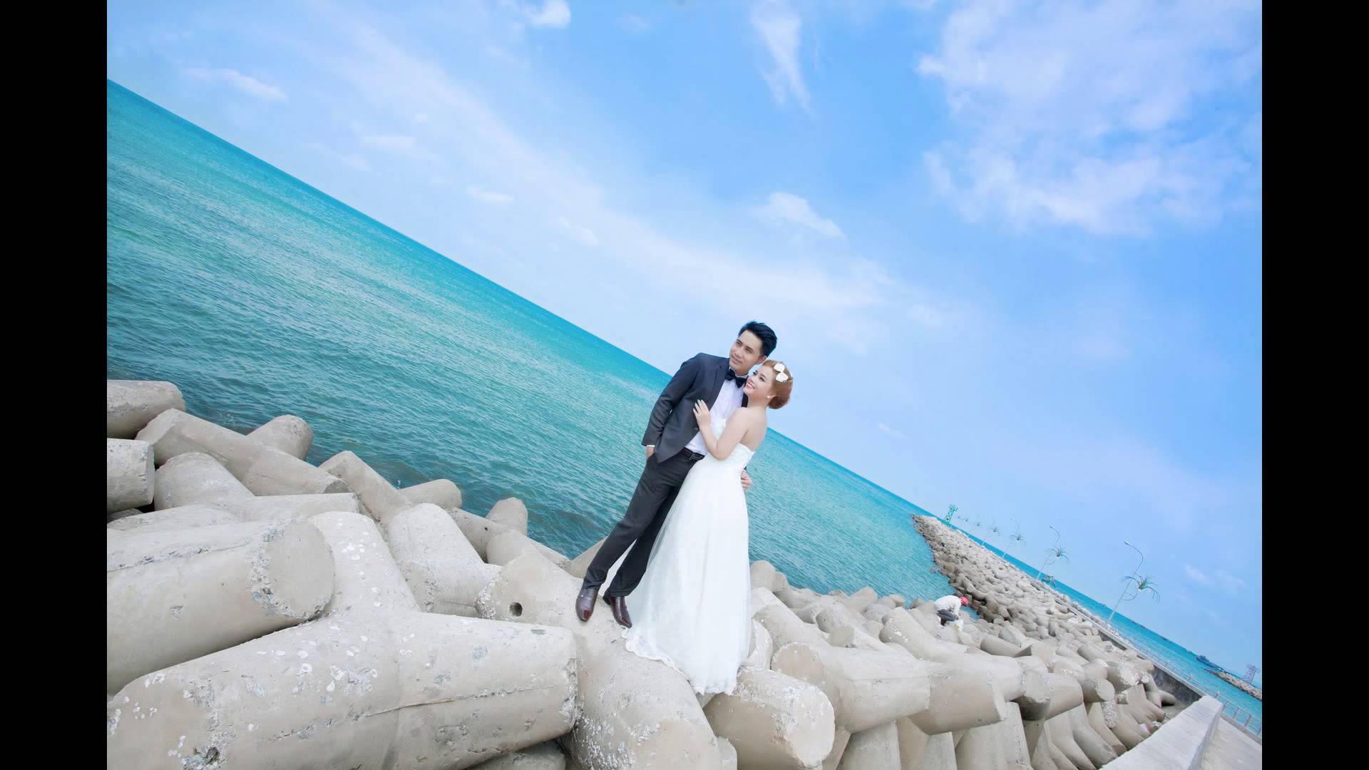 Album hình cưới chụp ở Phú Quốc - Áo Cưới Xinh Xinh - YouTube