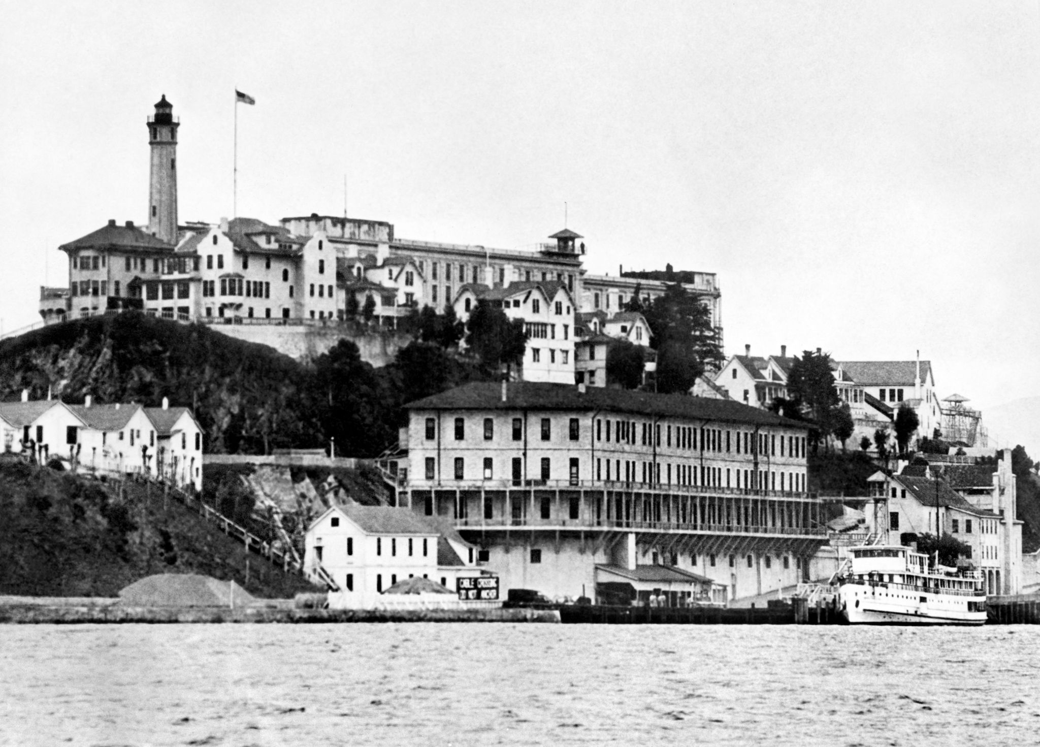 On this day in 1934, the first federal prisoners arrived on Alcatraz ...