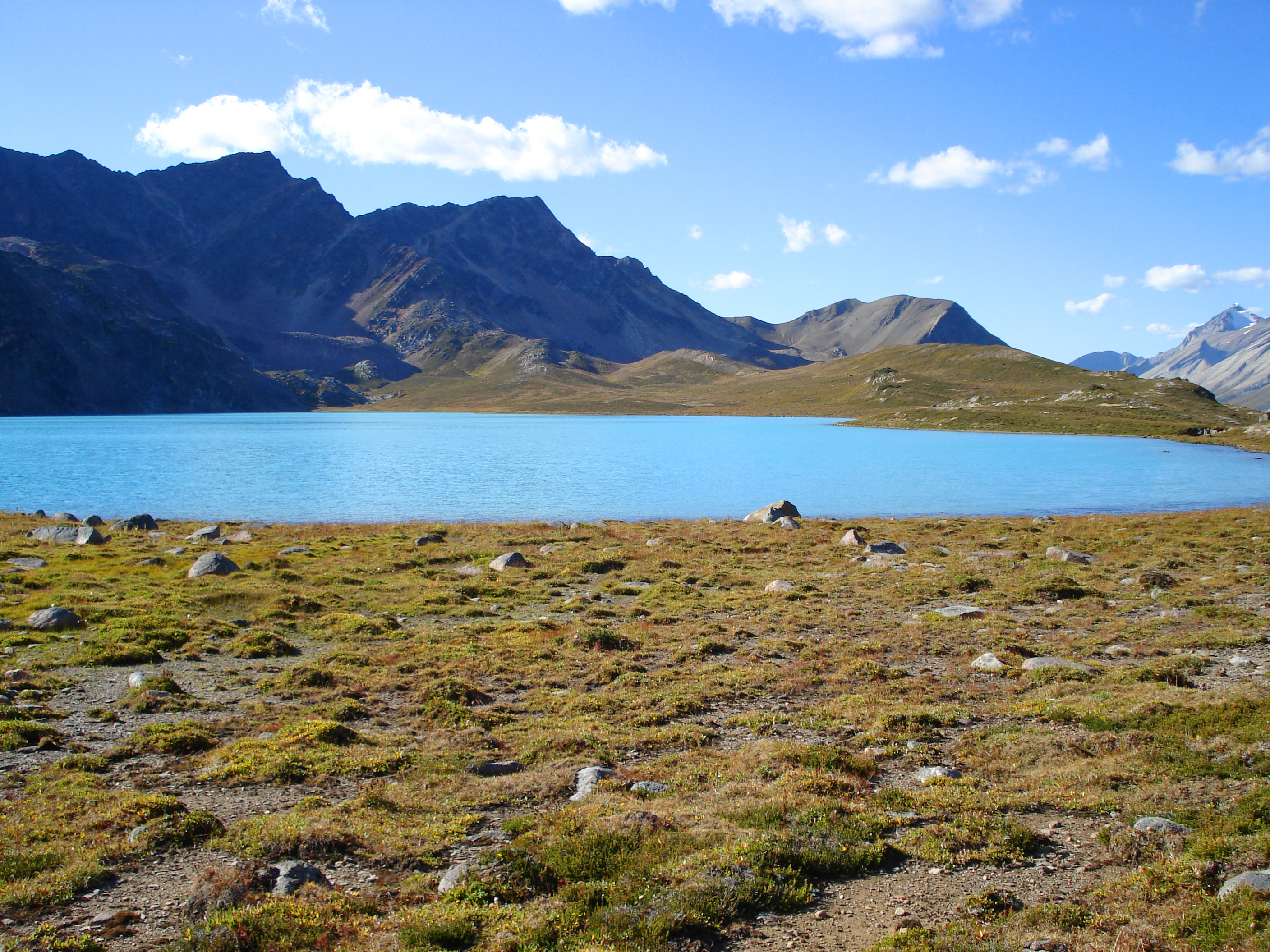 Alpine lake photo