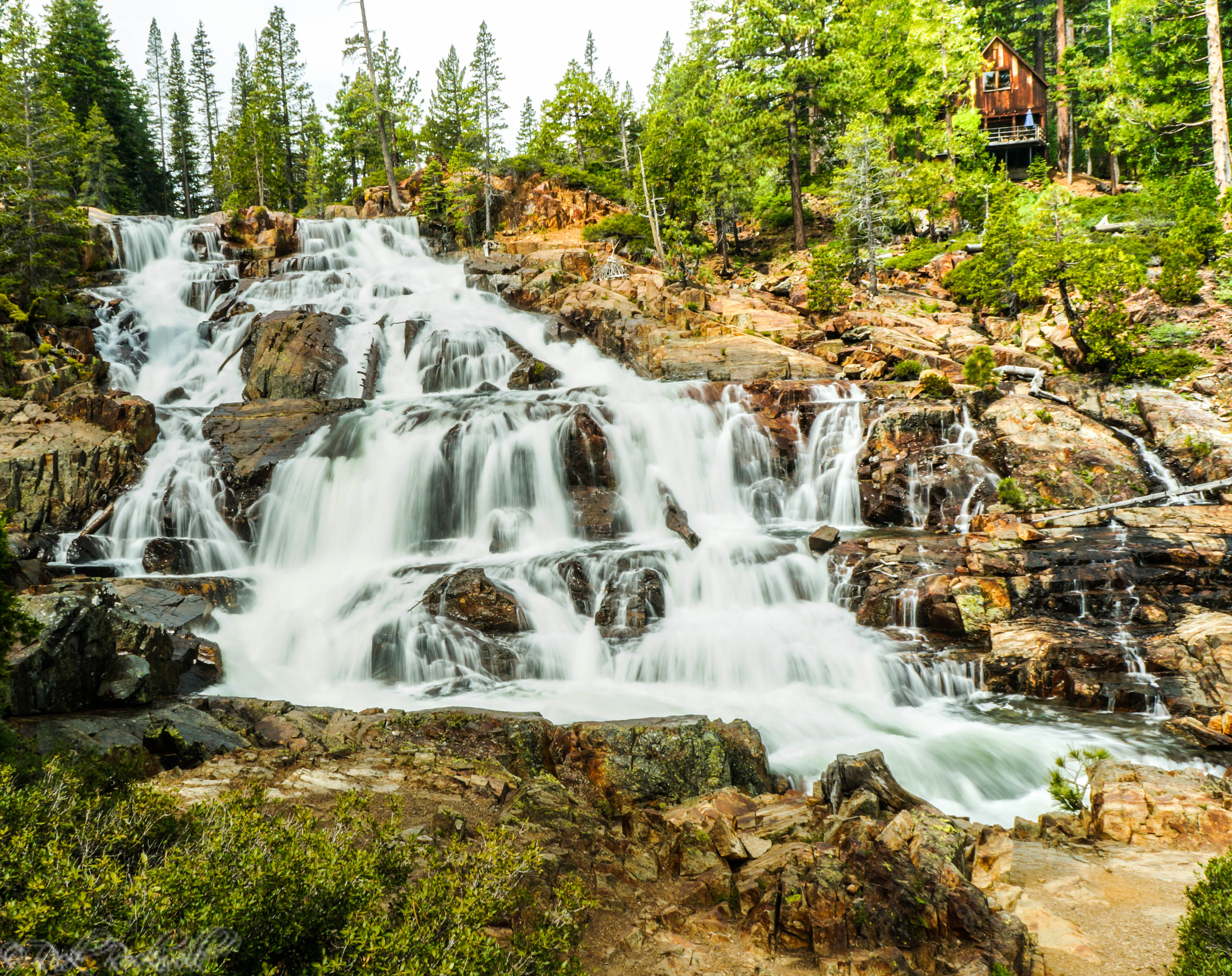 Glen Alpine Falls: one of Tahoe's most popular waterfalls - CalEXPLORnia