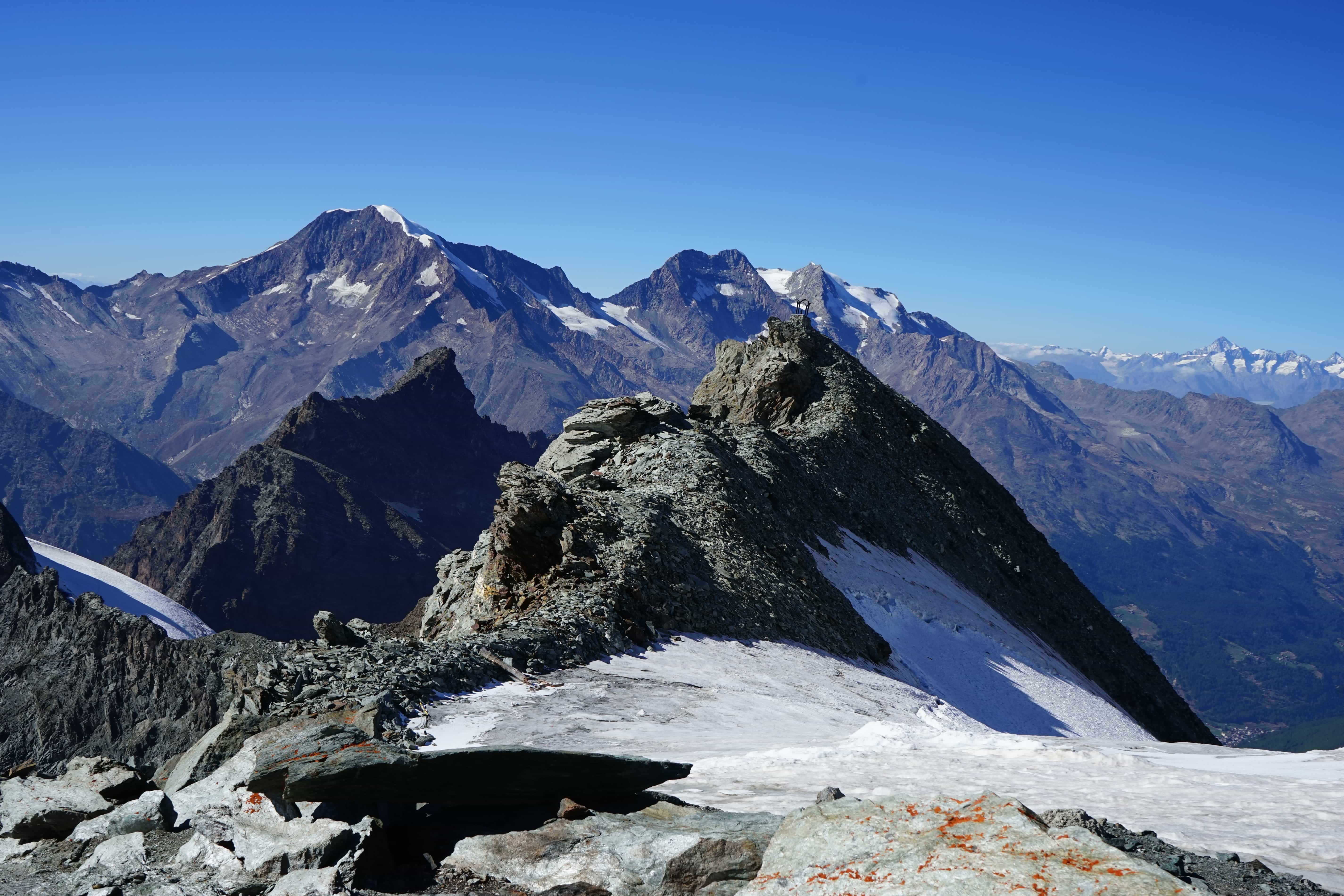 Free picture: snow, ridge, altitude, mountain, ice, glacier ...